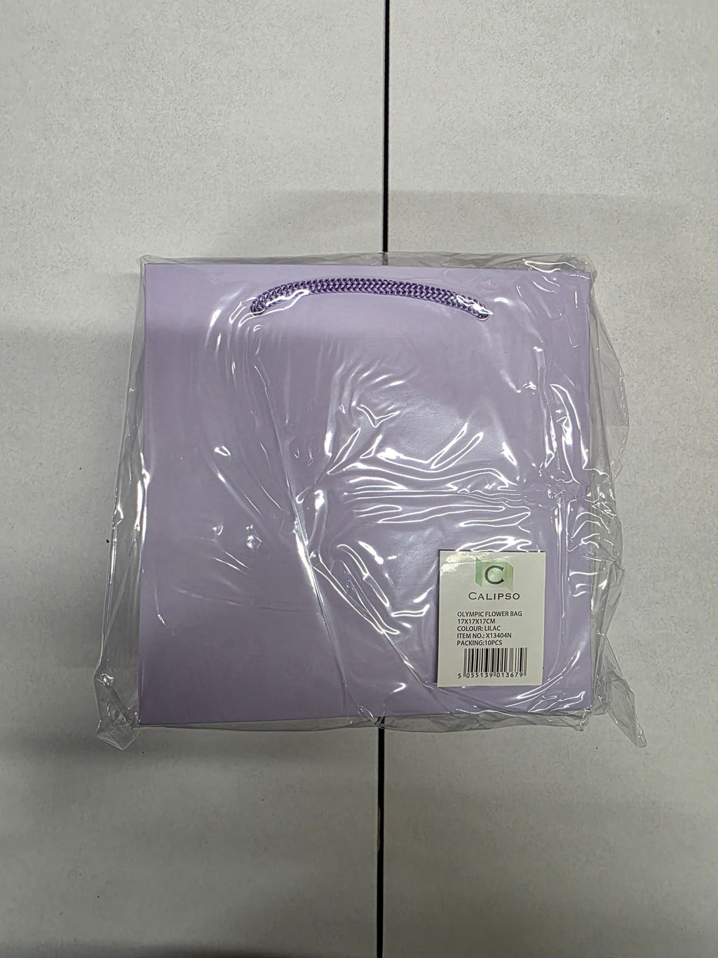 Multipurpose/Bouquet Bag Lilac 17cm