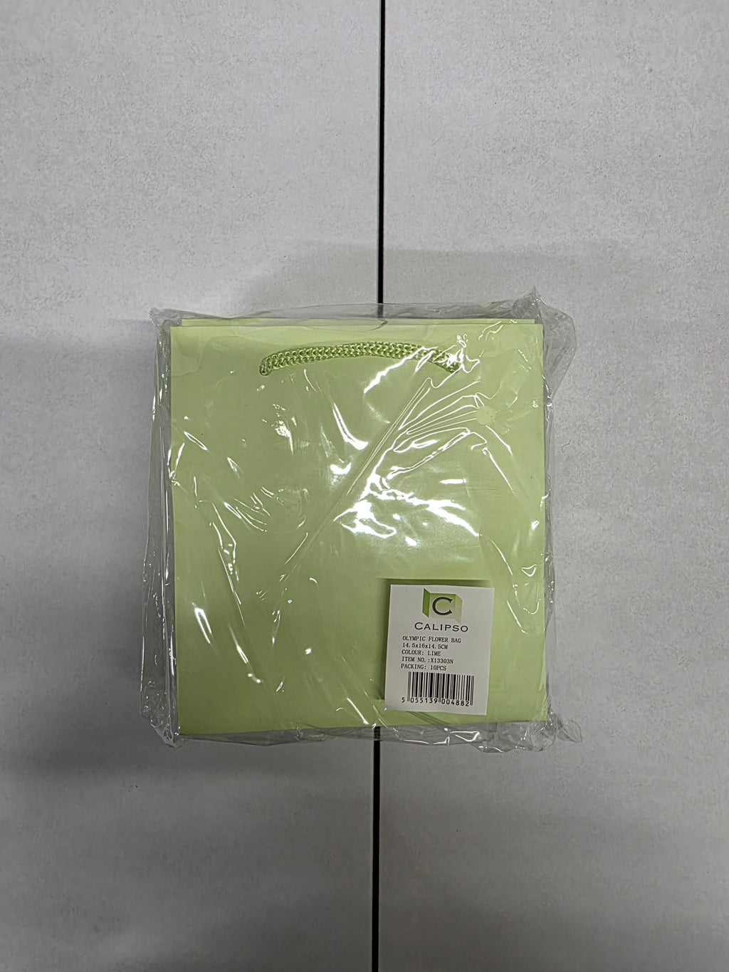 Multipurpose/Bouquet Bag Lime 14.5cm