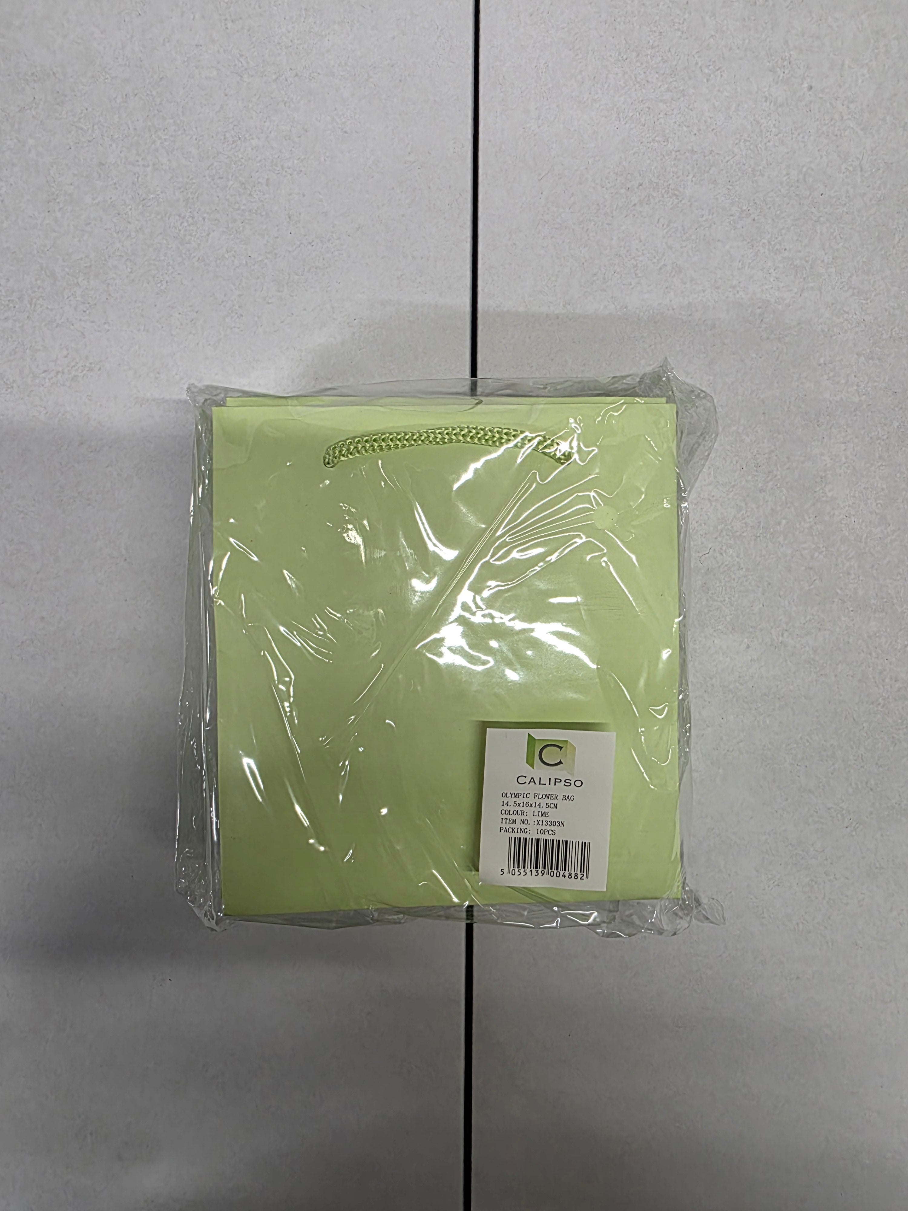 Multipurpose/Bouquet Bag Lime 14.5cm