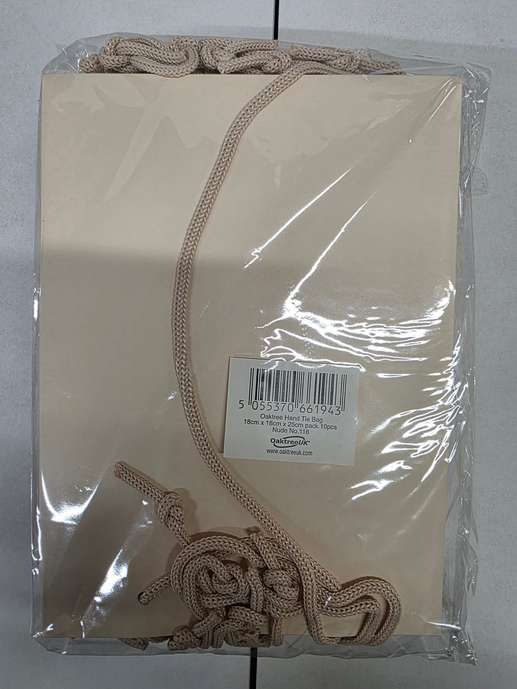 Multipurpose/Bouquet Bag Nude 25cm