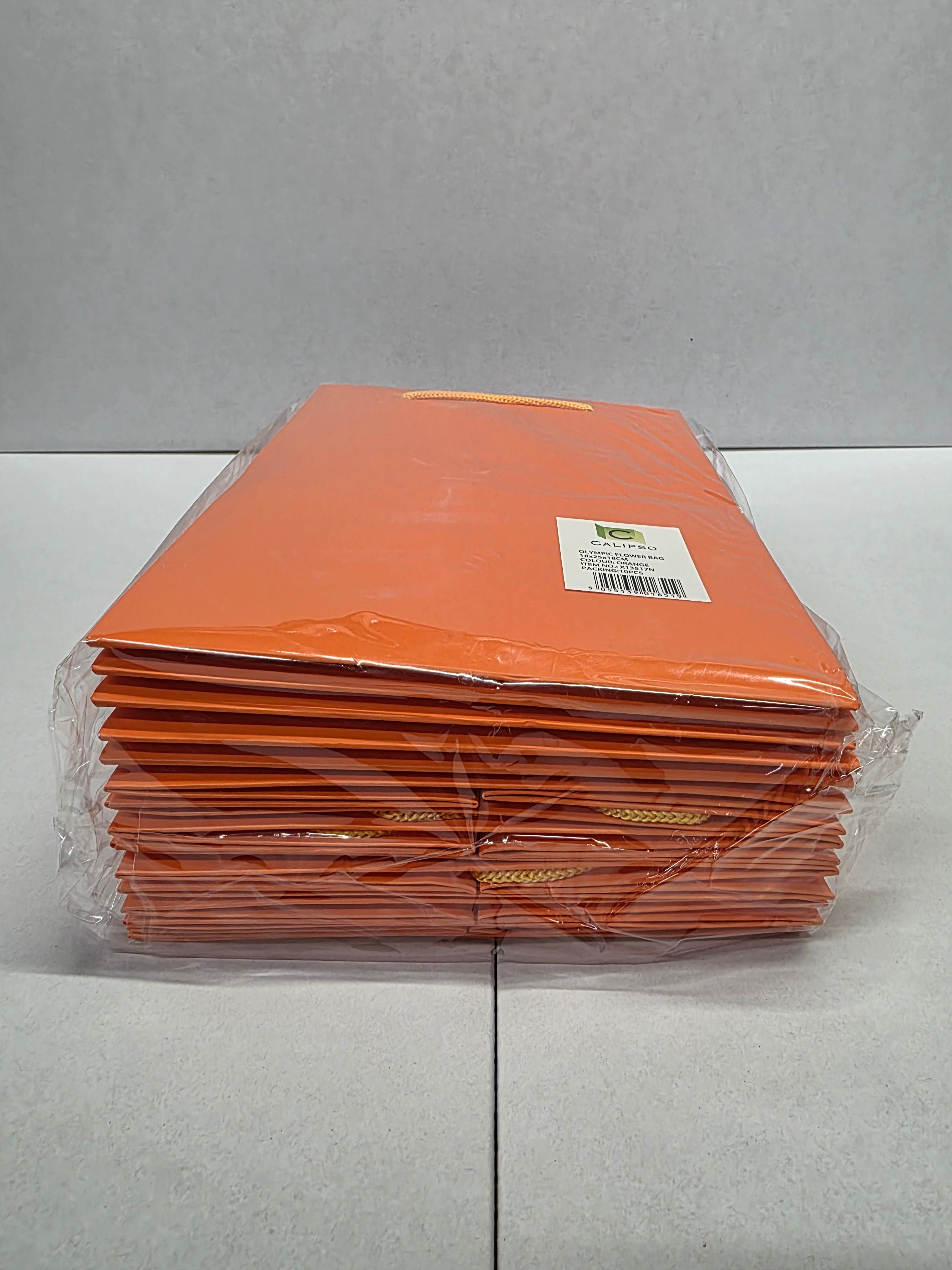 Multipurpose/Bouquet Bag Orange 25cm