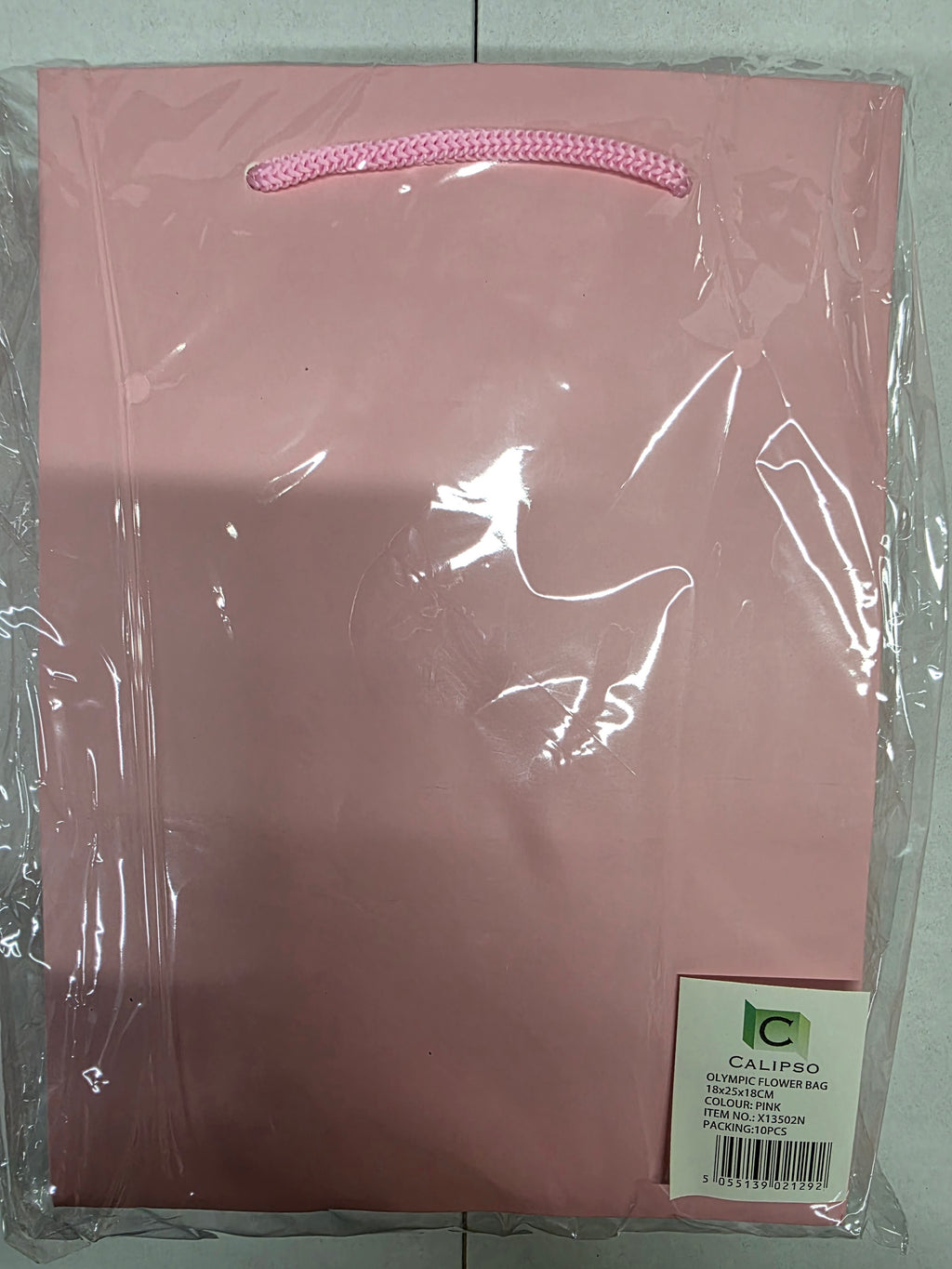 Multipurpose/Bouquet Bag Pink 25cm