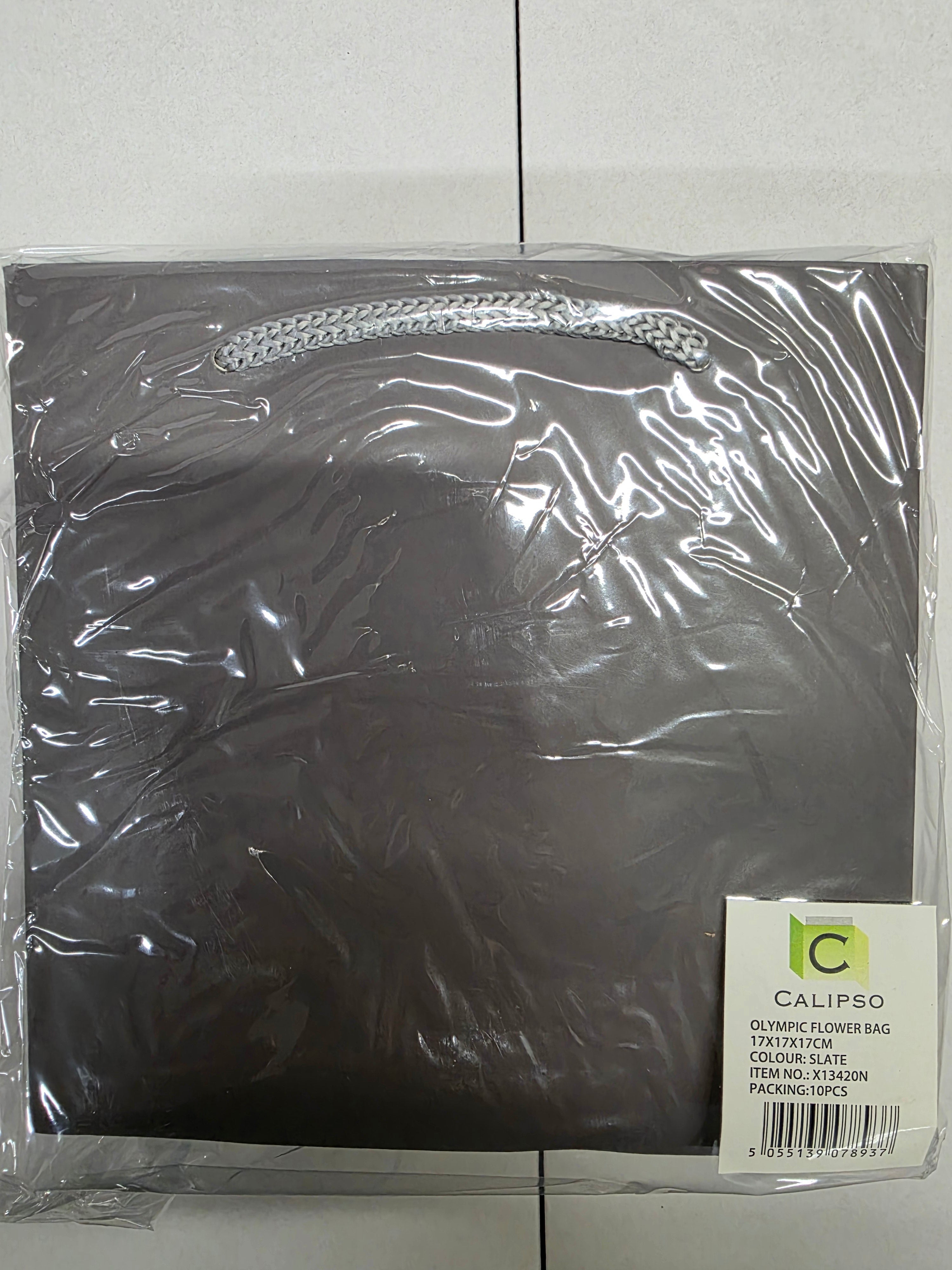 Multipurpose/Bouquet Bag Slate Grey 17cm