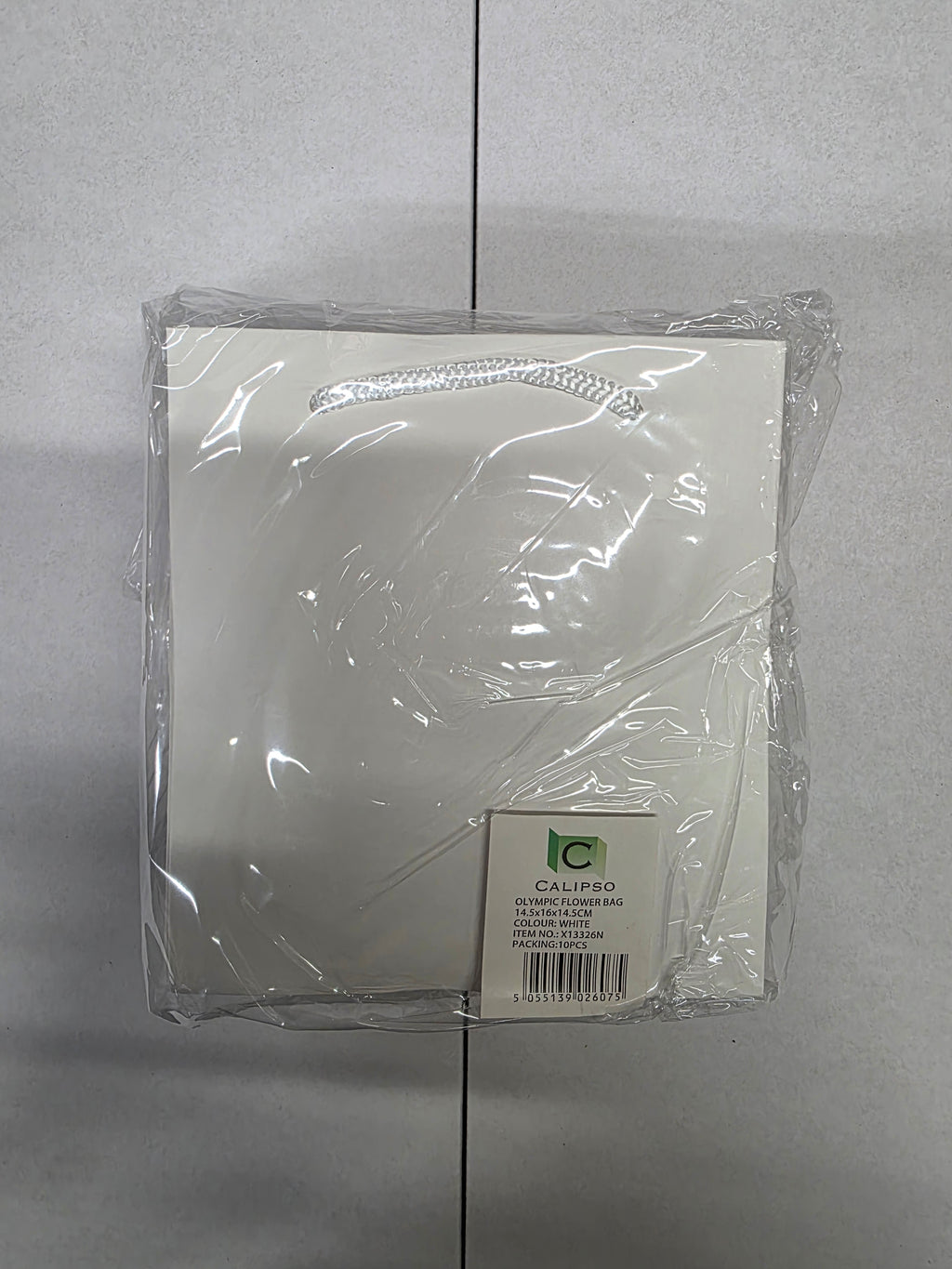Multipurpose/Bouquet Bag White 14.5cm
