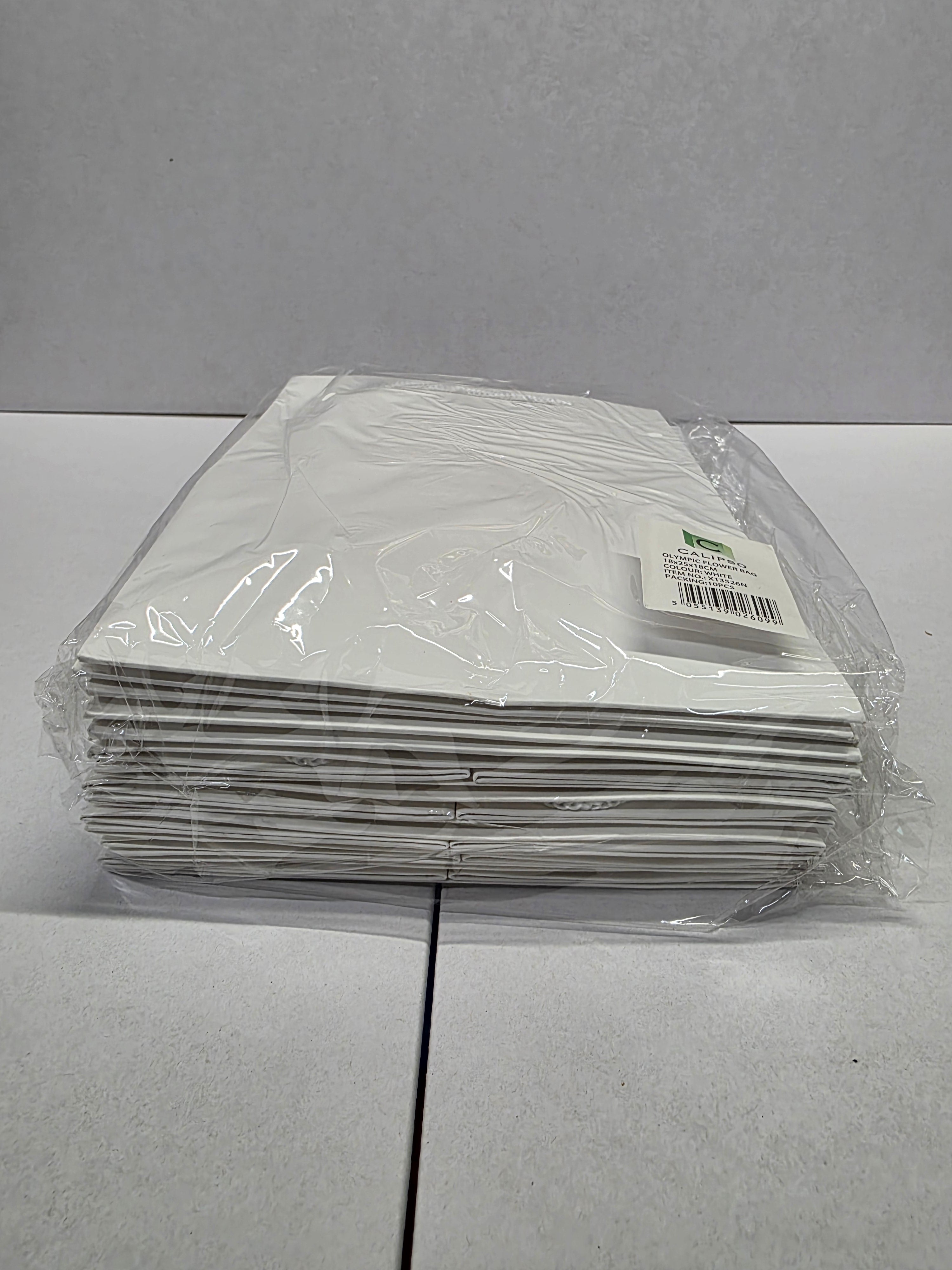 Multipurpose/Bouquet Bag White 25cm