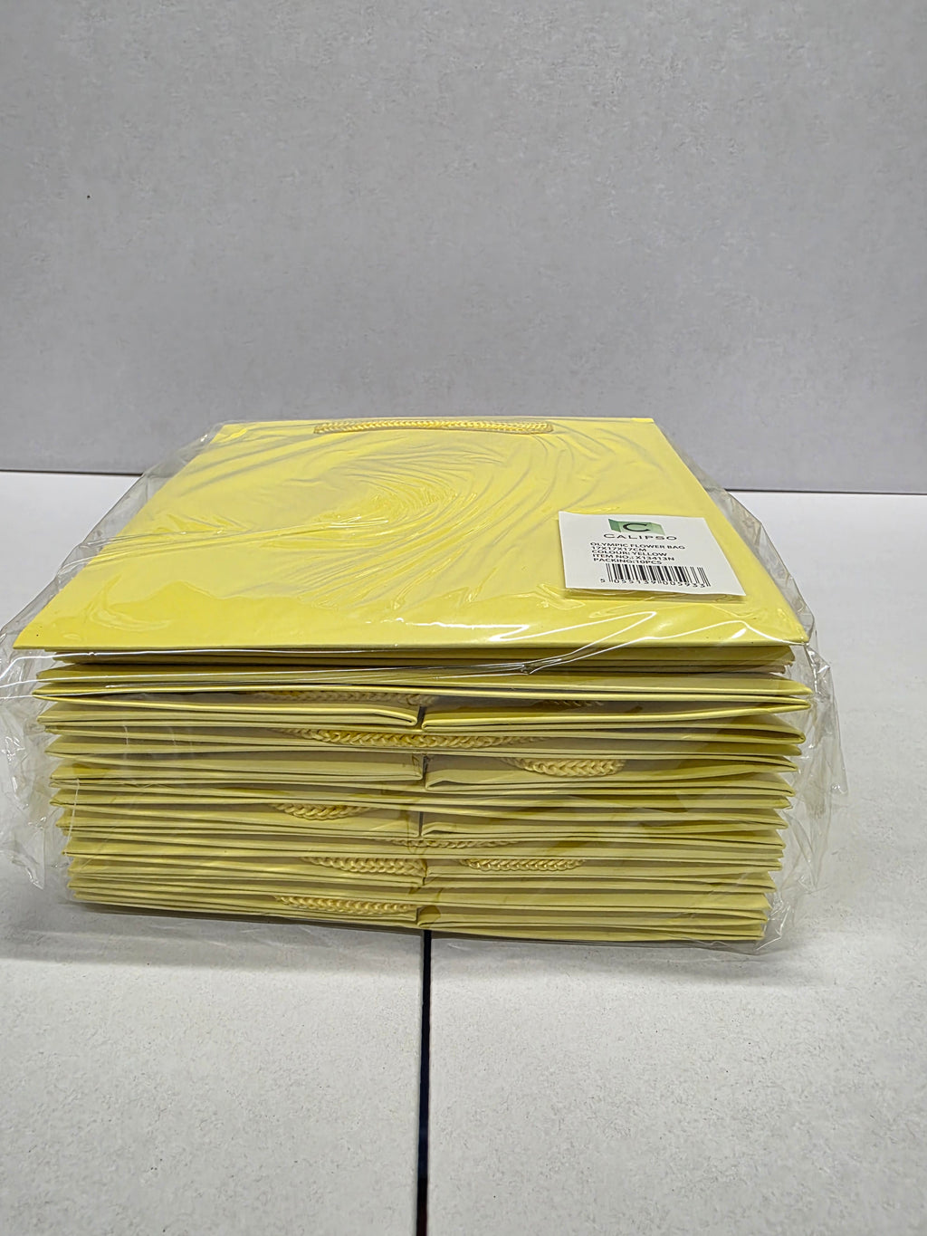 Multipurpose/Bouquet Bag Yellow 17cm