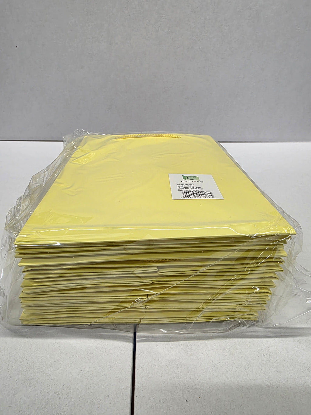 Multipurpose/Bouquet Bag Yellow 25cm
