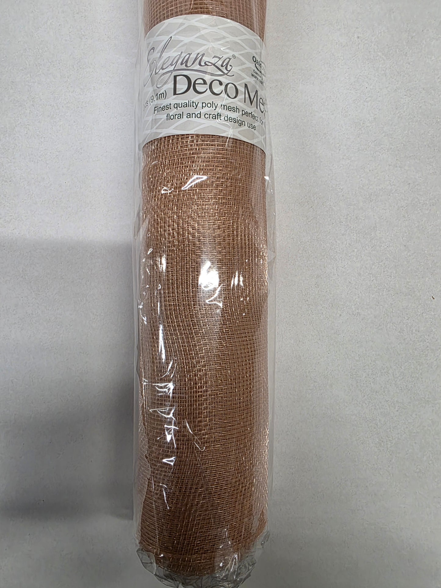 Deco Mesh Rose Gold