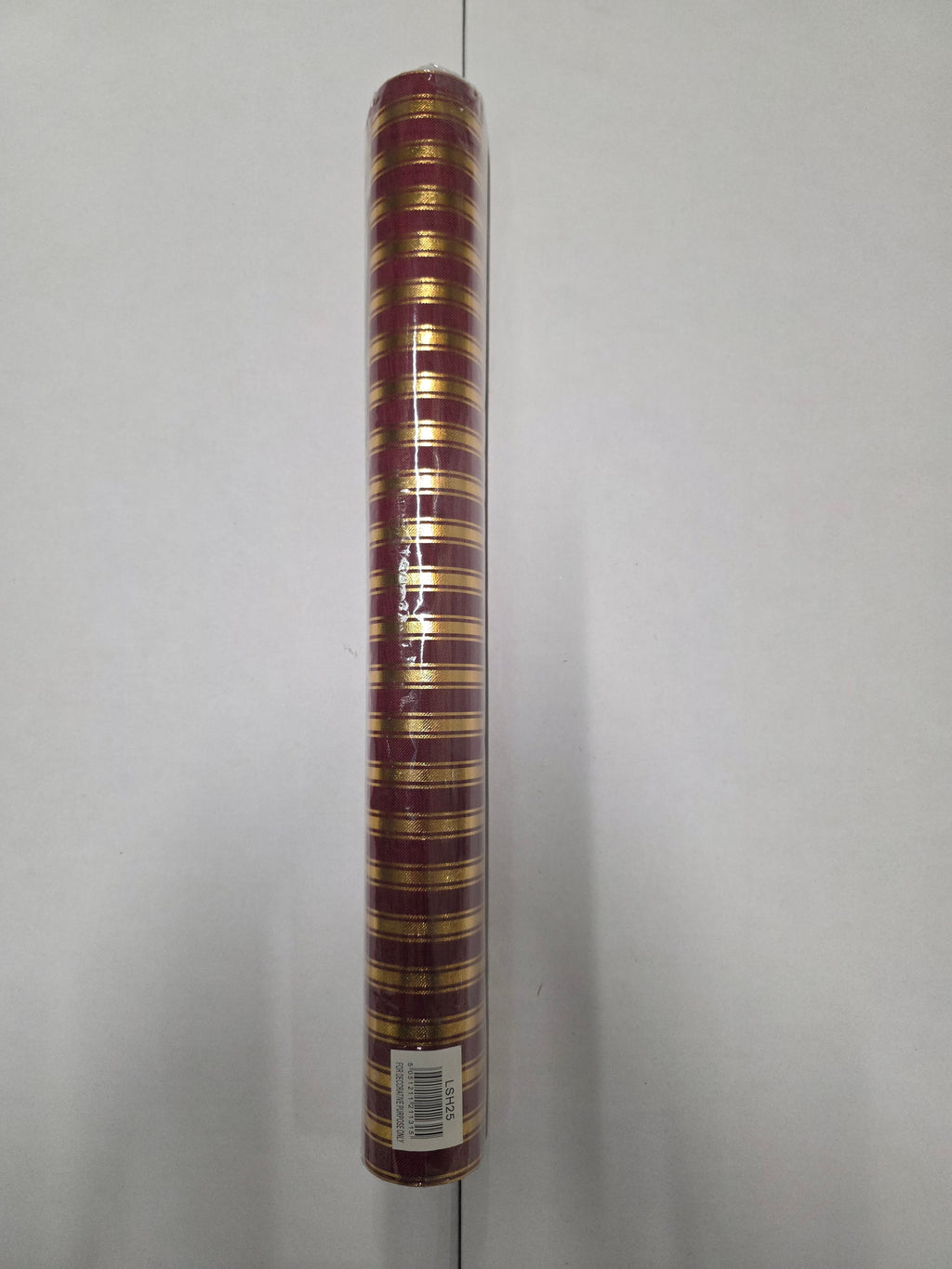 Jute Gold Red Stripe