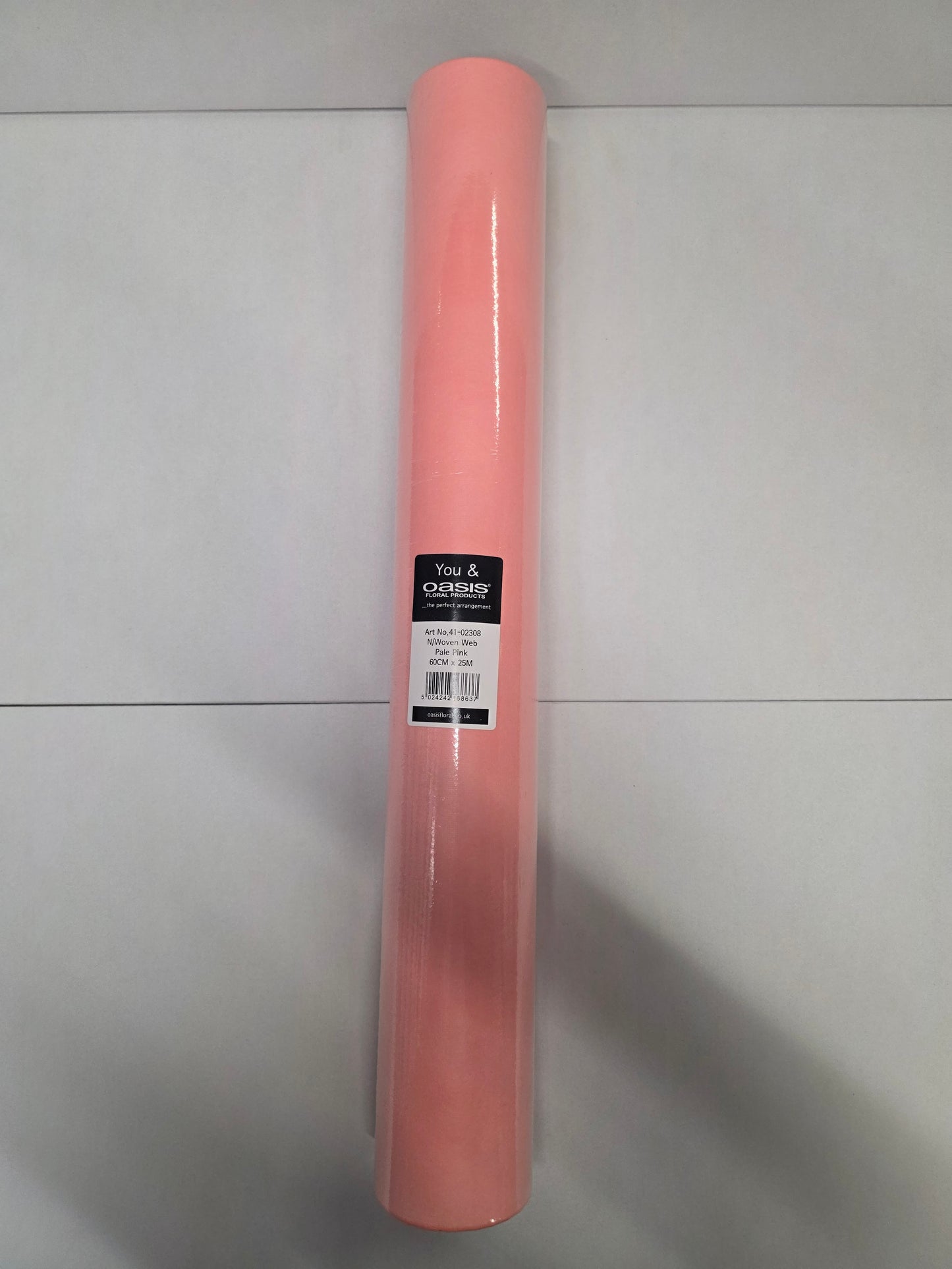 Non Woven Web Wrap Pale Pink