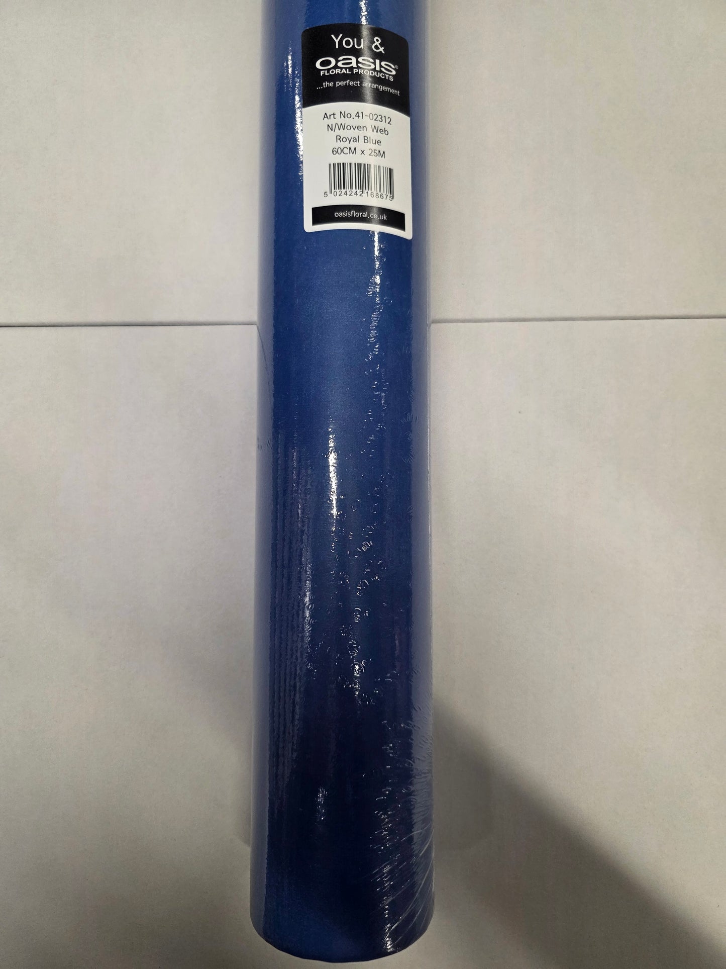 Non Woven Web Wrap Royal Blue