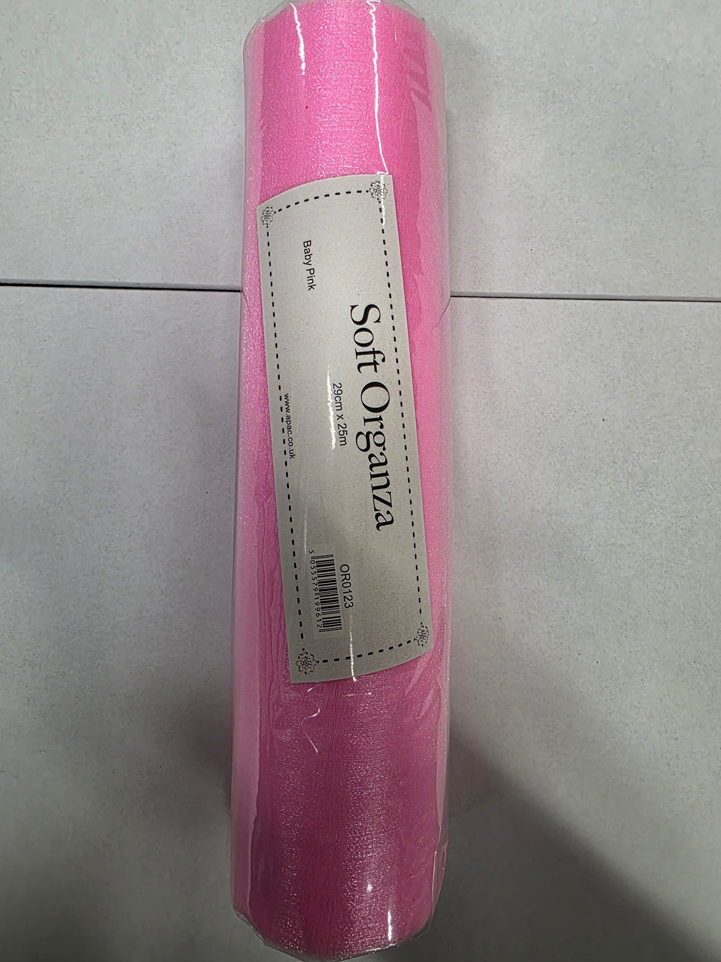 Organza Roll Baby Pink