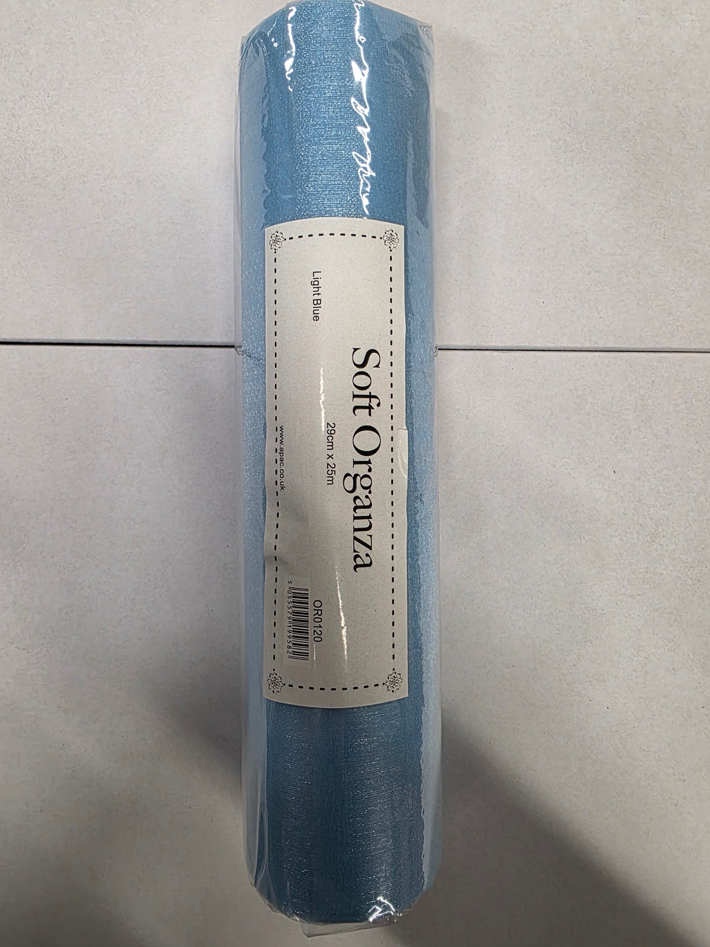 Organza Roll Light Blue