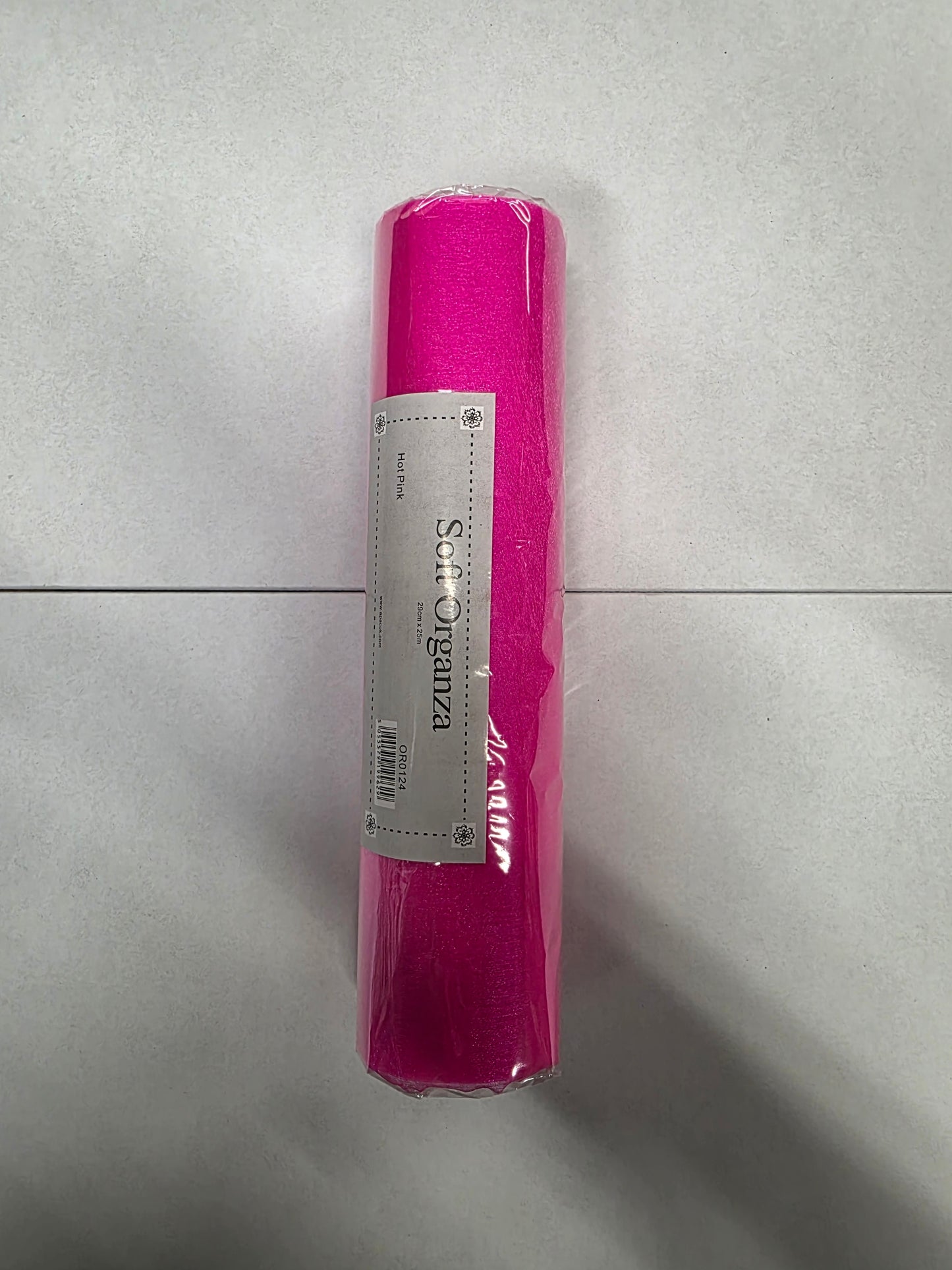 Organza Roll Shocking Pink