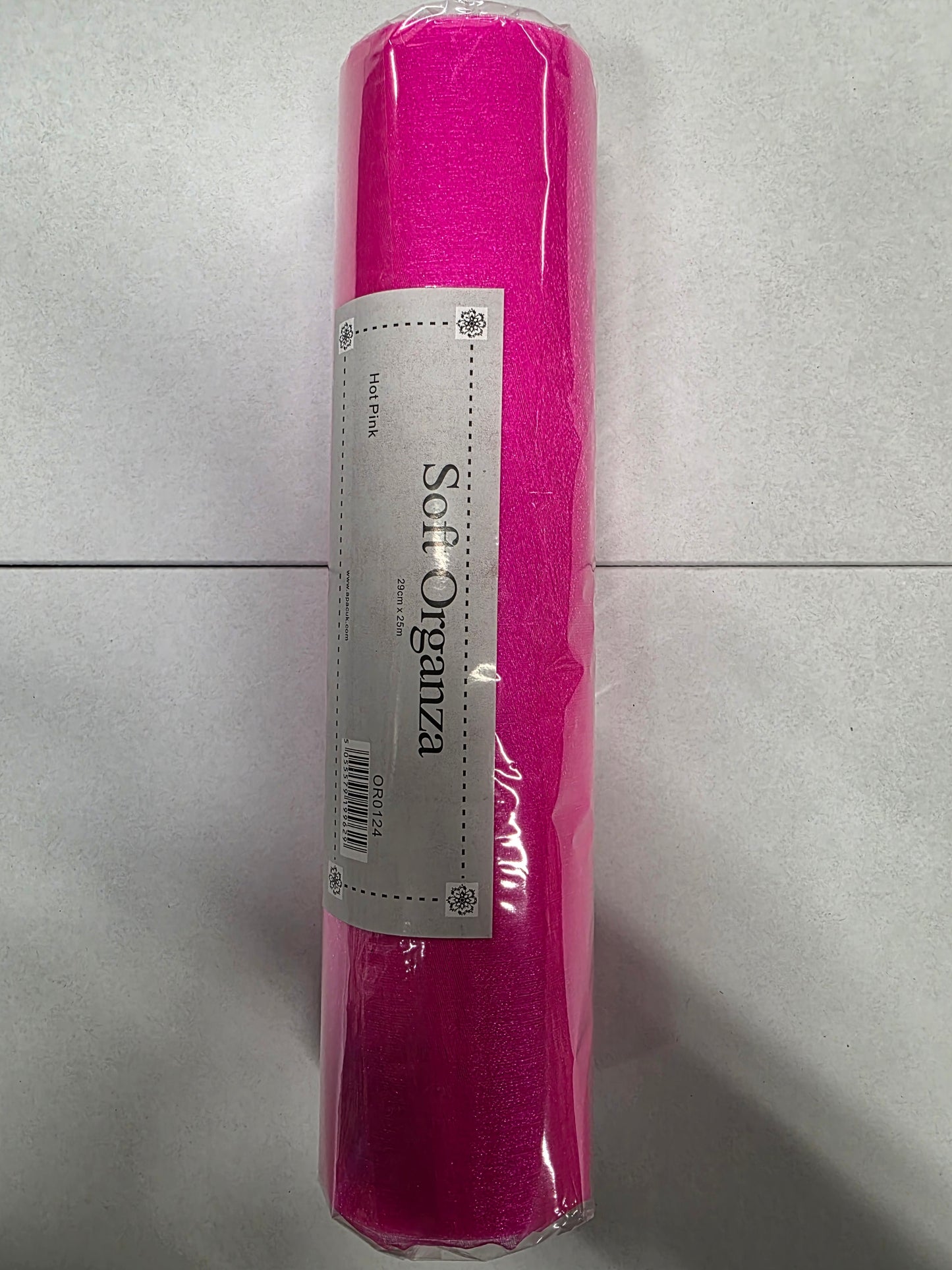 Organza Roll Shocking Pink