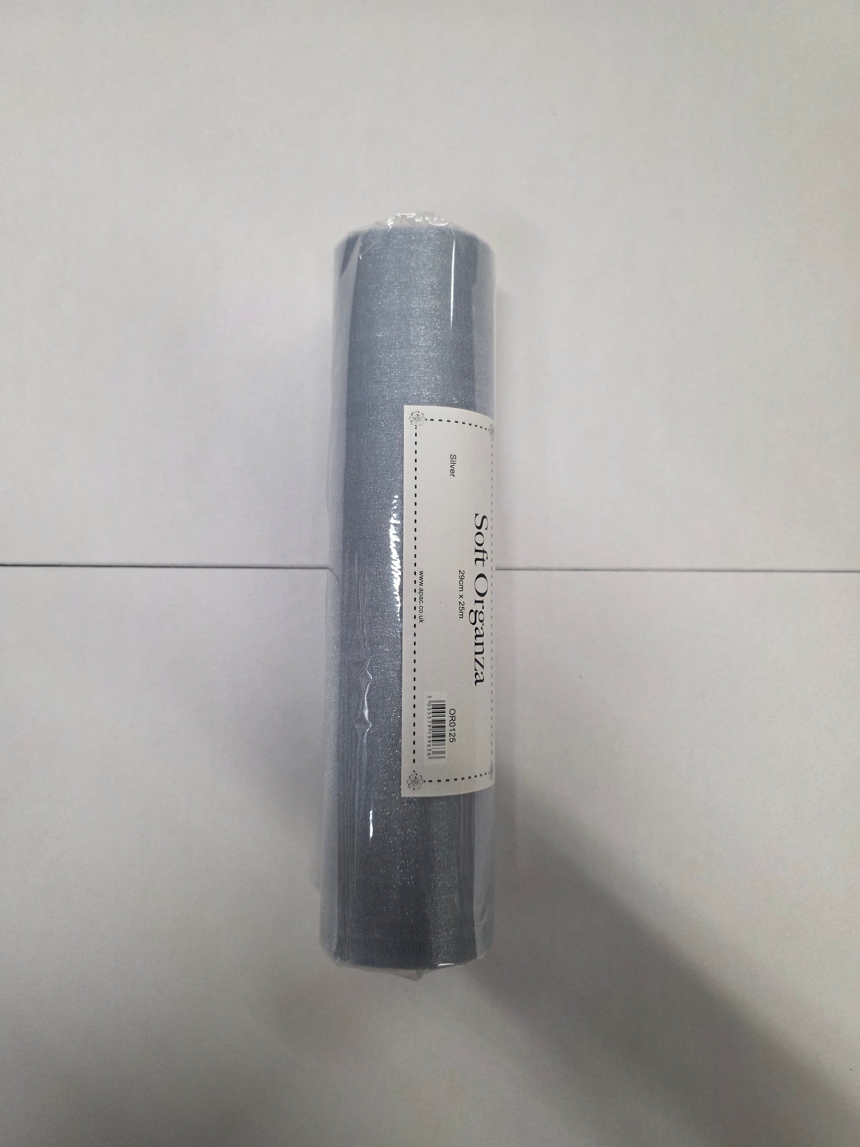Organza Roll Silver