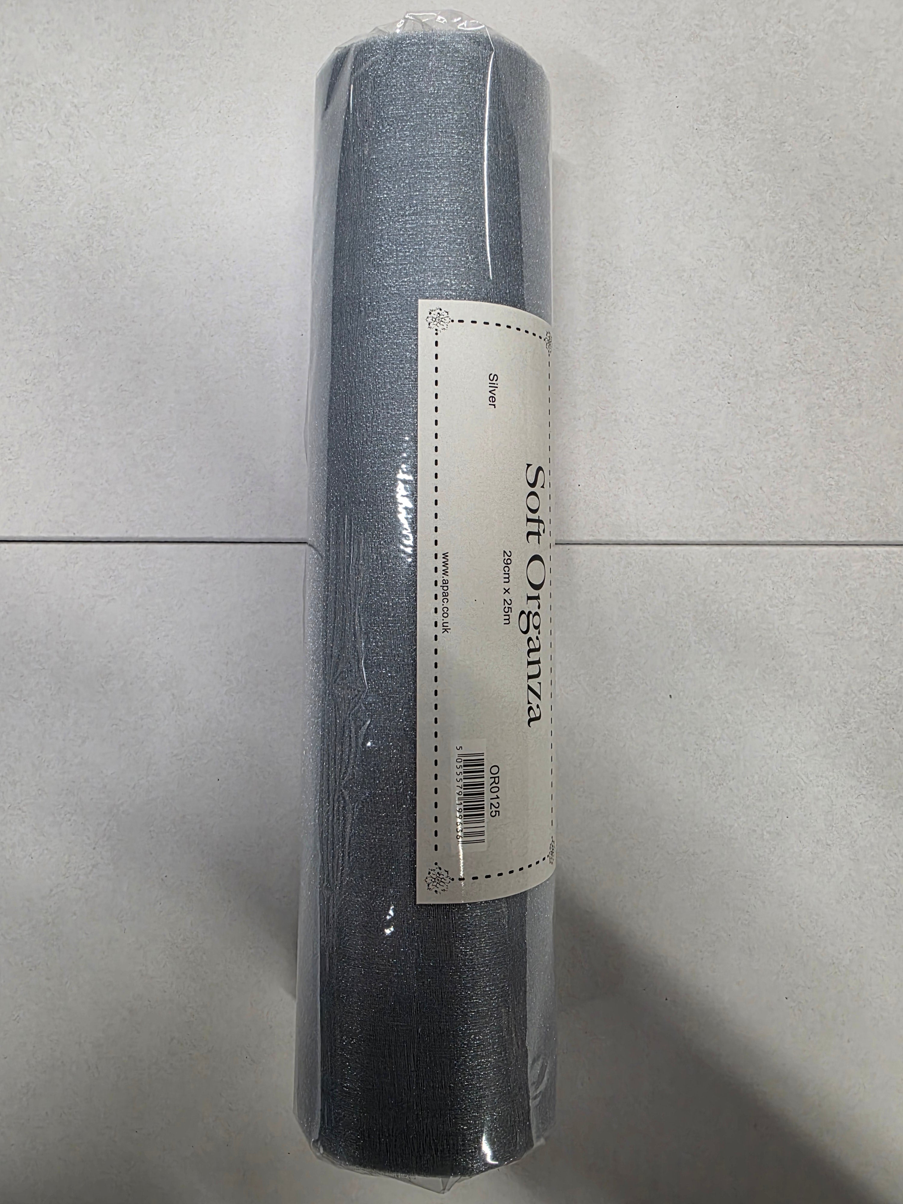 Organza Roll Silver
