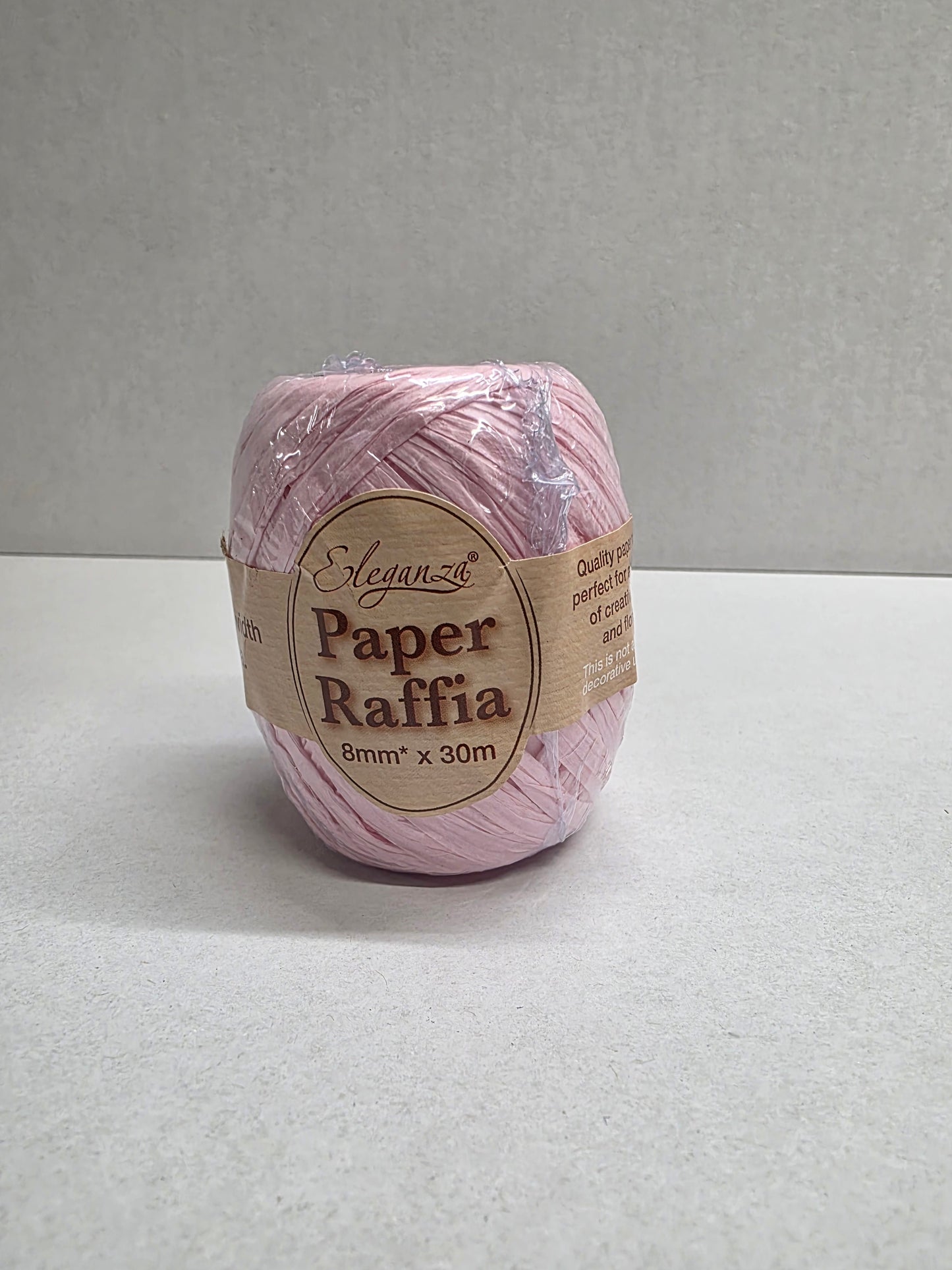 Paper Raffia Light Pink  (PACK OF 3)