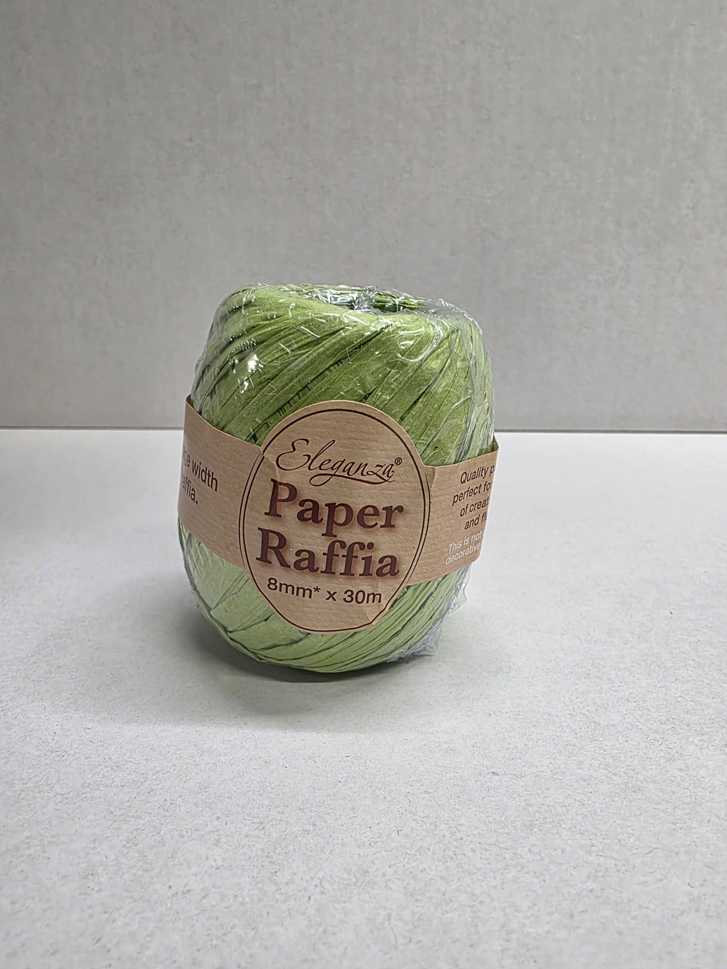 Paper Raffia Lime  (PACK OF 3)