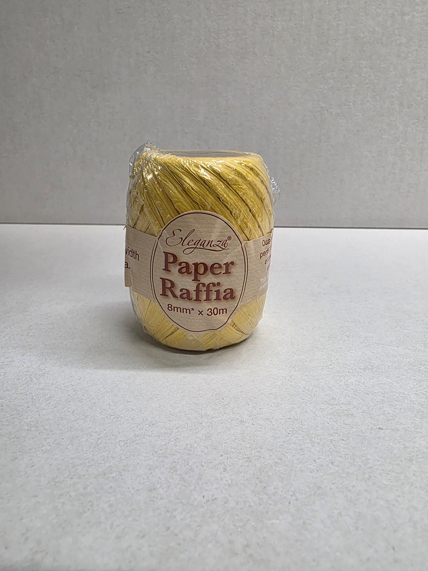 Paper Raffia Yellow  (PACK OF 3)