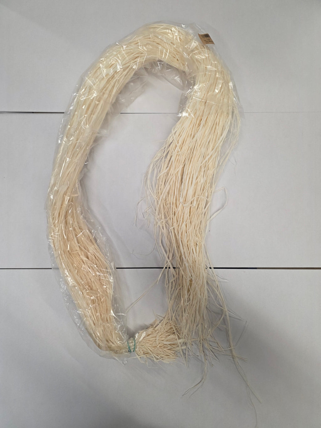 Raffia 250g Bleached White