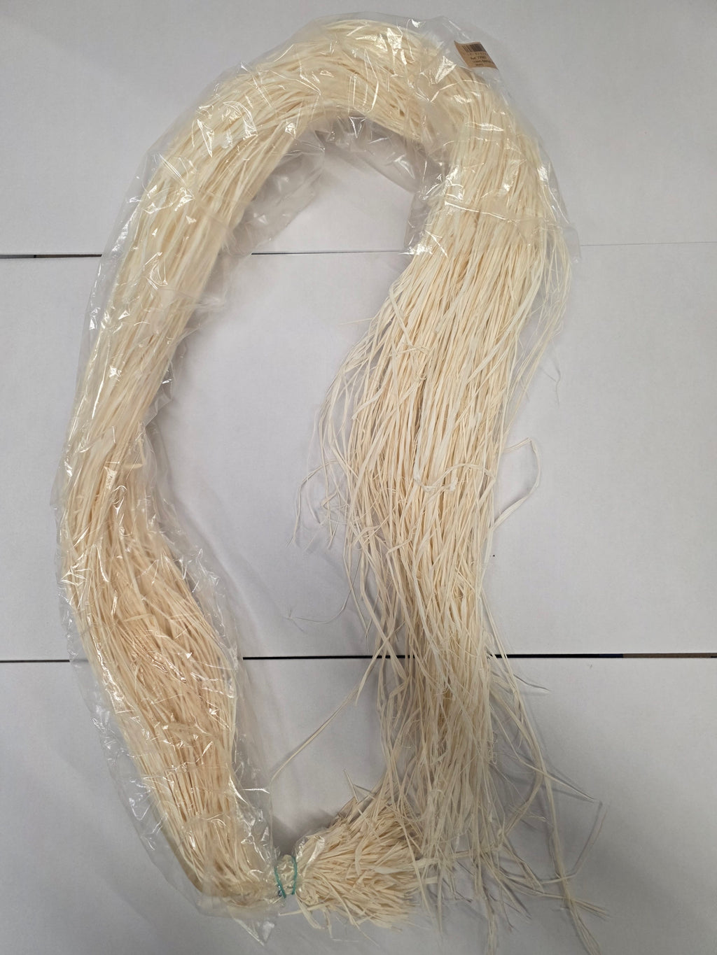 Raffia 250g Bleached White