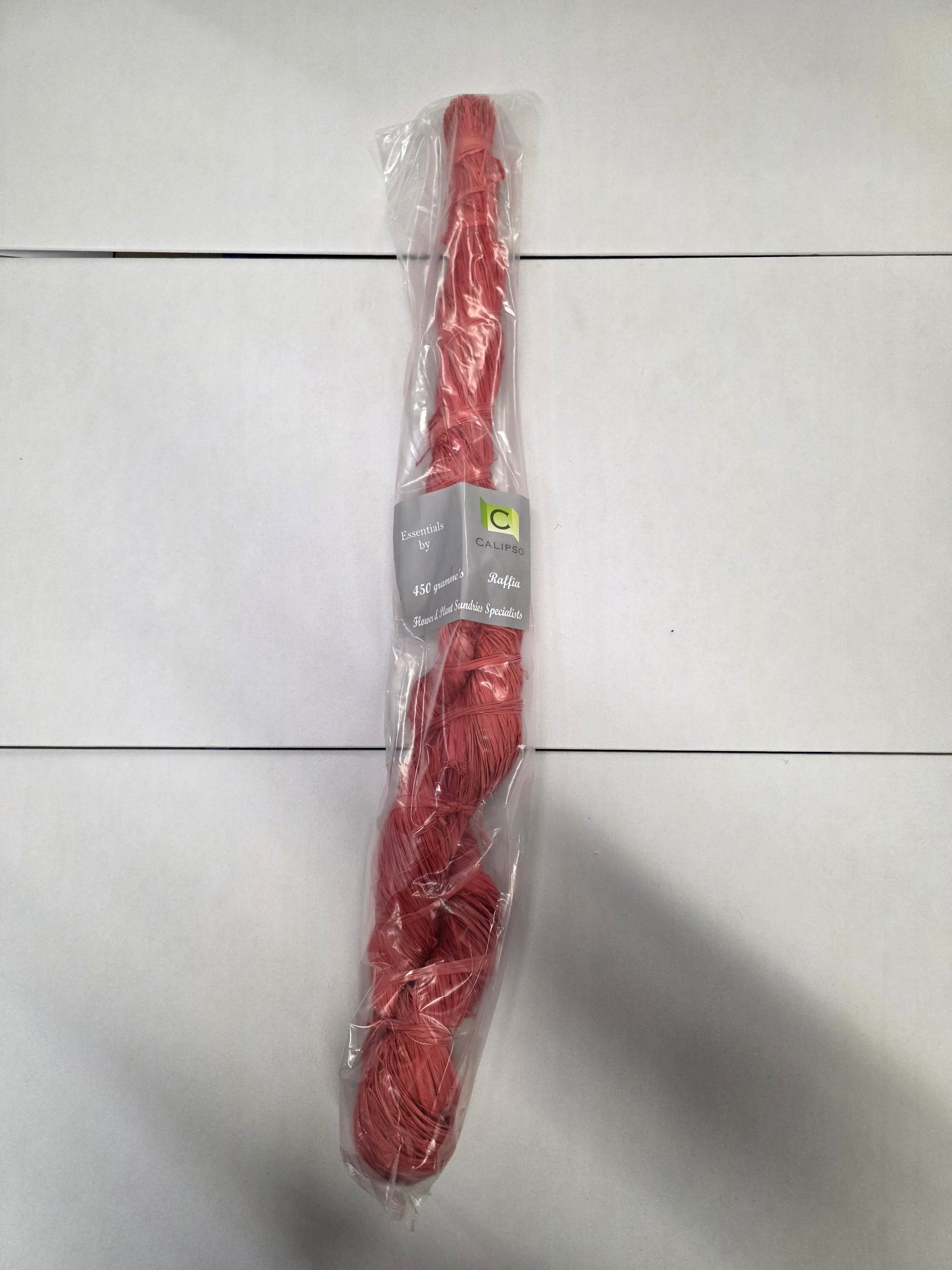 Raffia 450 Gram Pink Hank