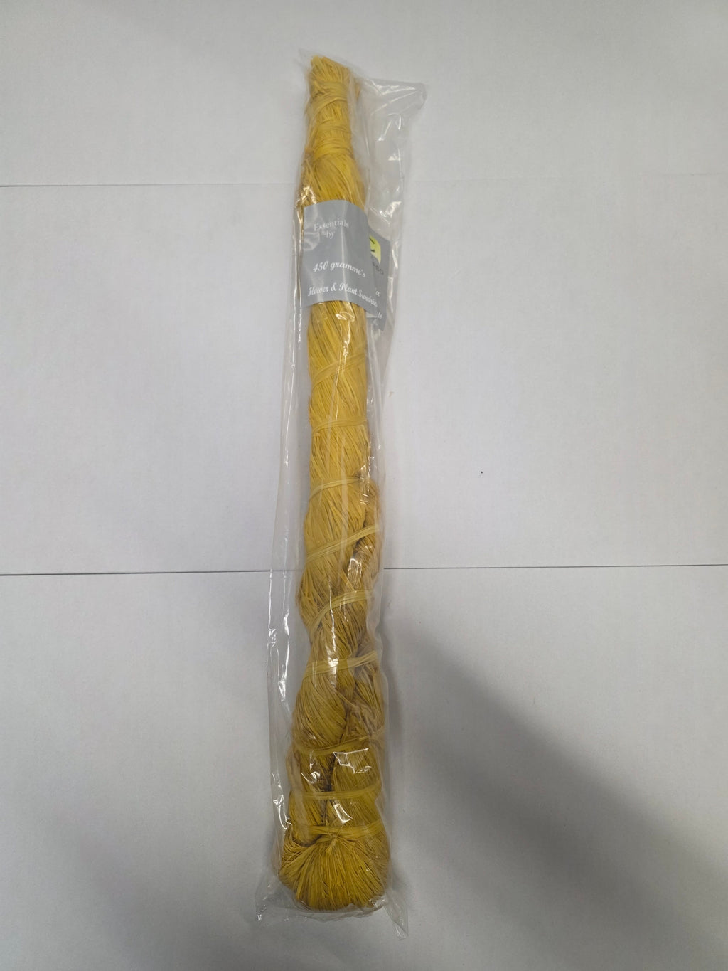 Raffia 450 Gram Yellow Hank