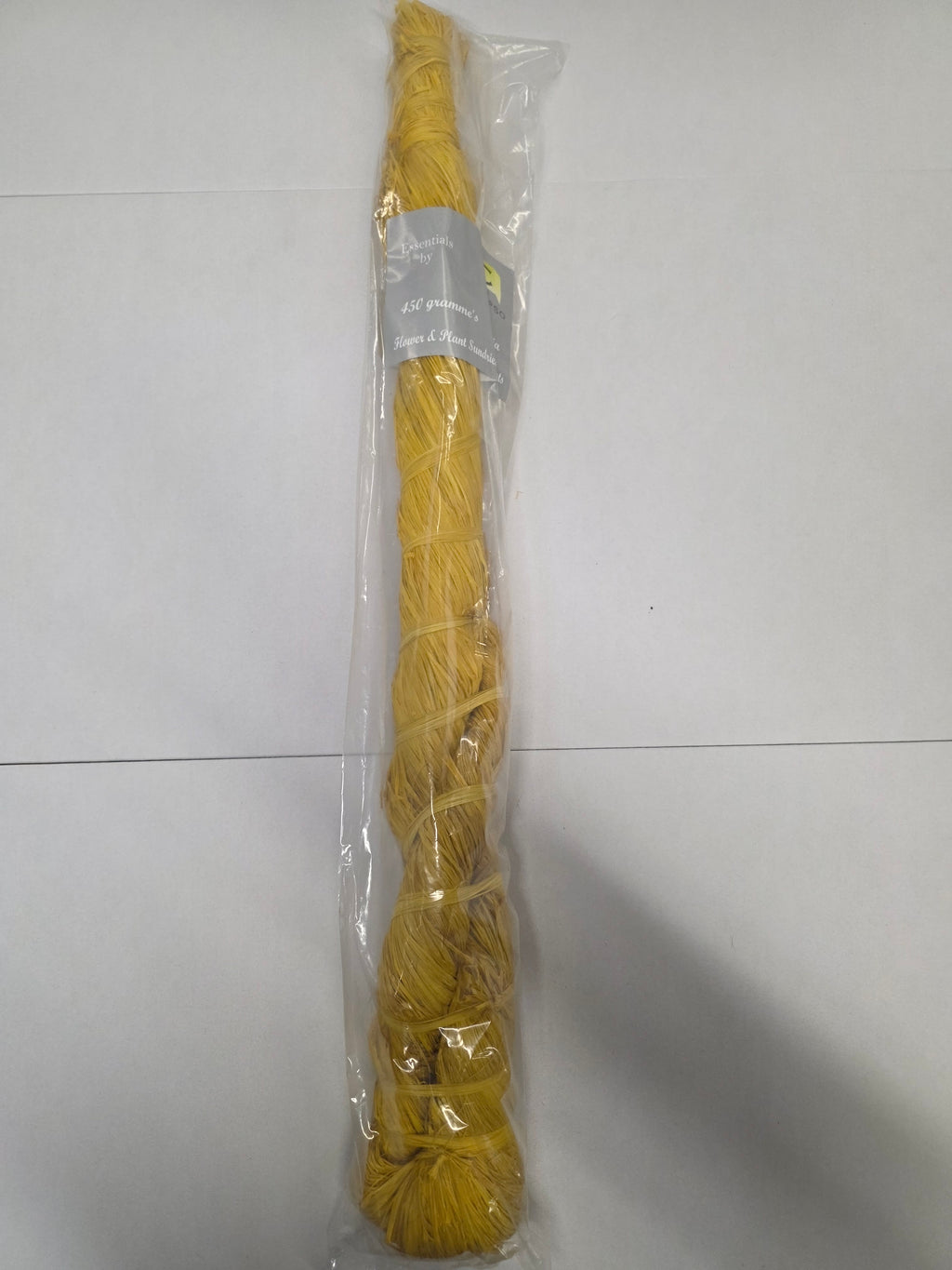 Raffia 450 Gram Yellow Hank