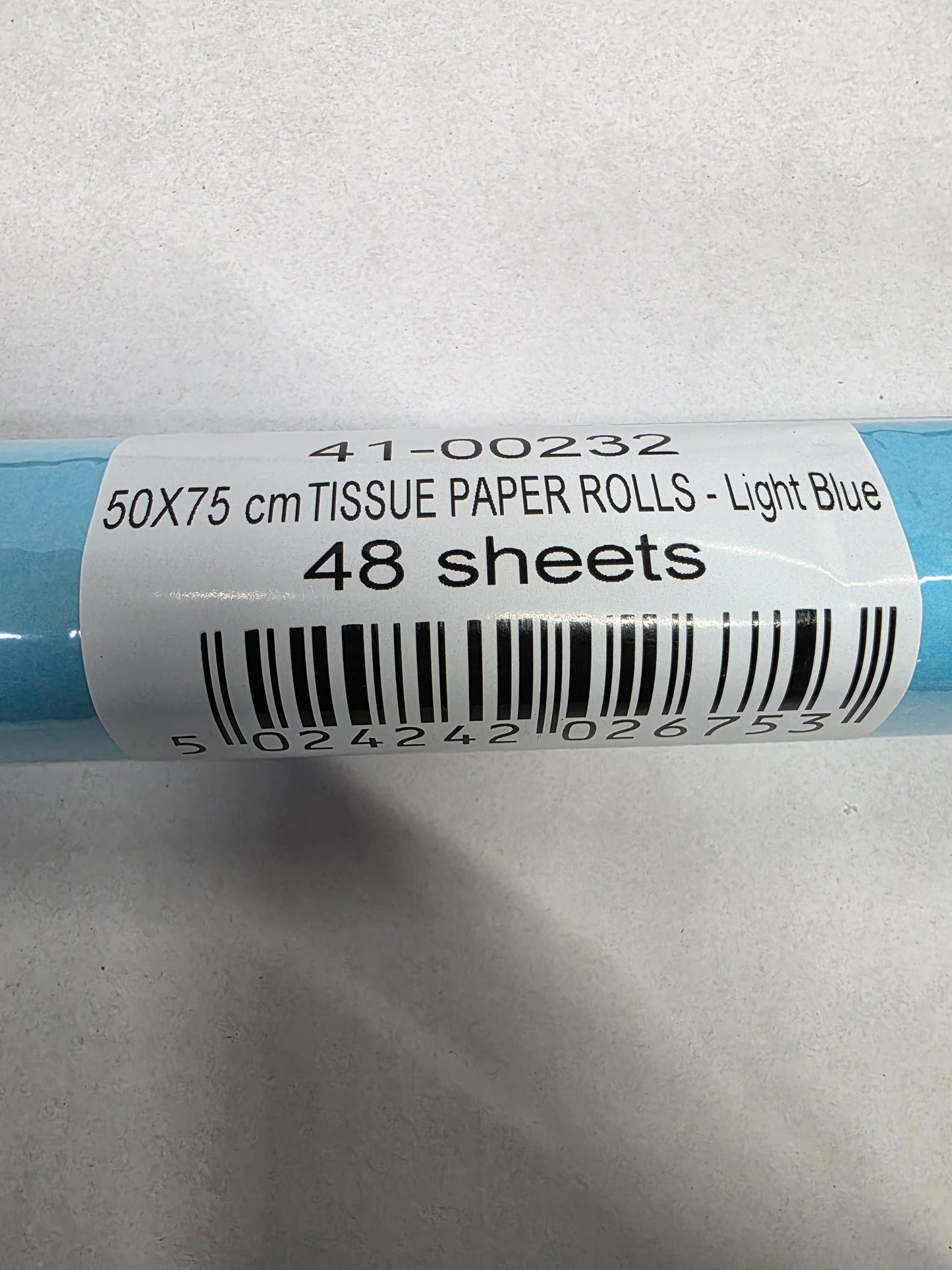 Tissue Paper Light Blue Roll