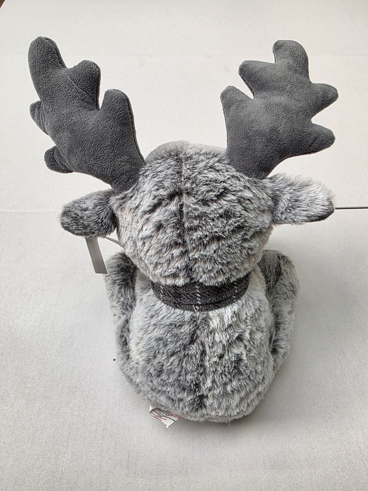 Reindeer Door Stop 22cm Grey