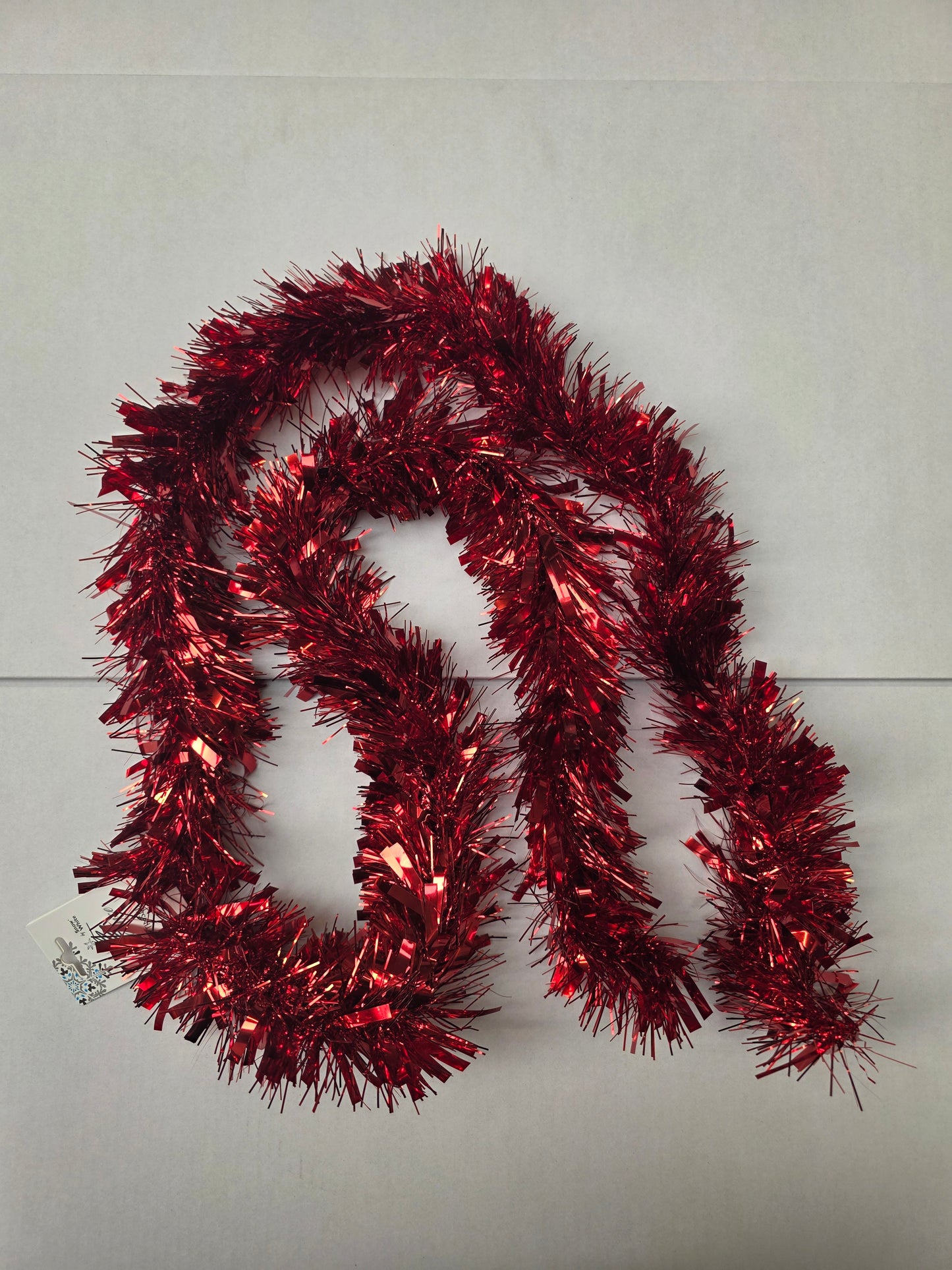 Tinsel 6 Ply Red  (PACK OF 3)