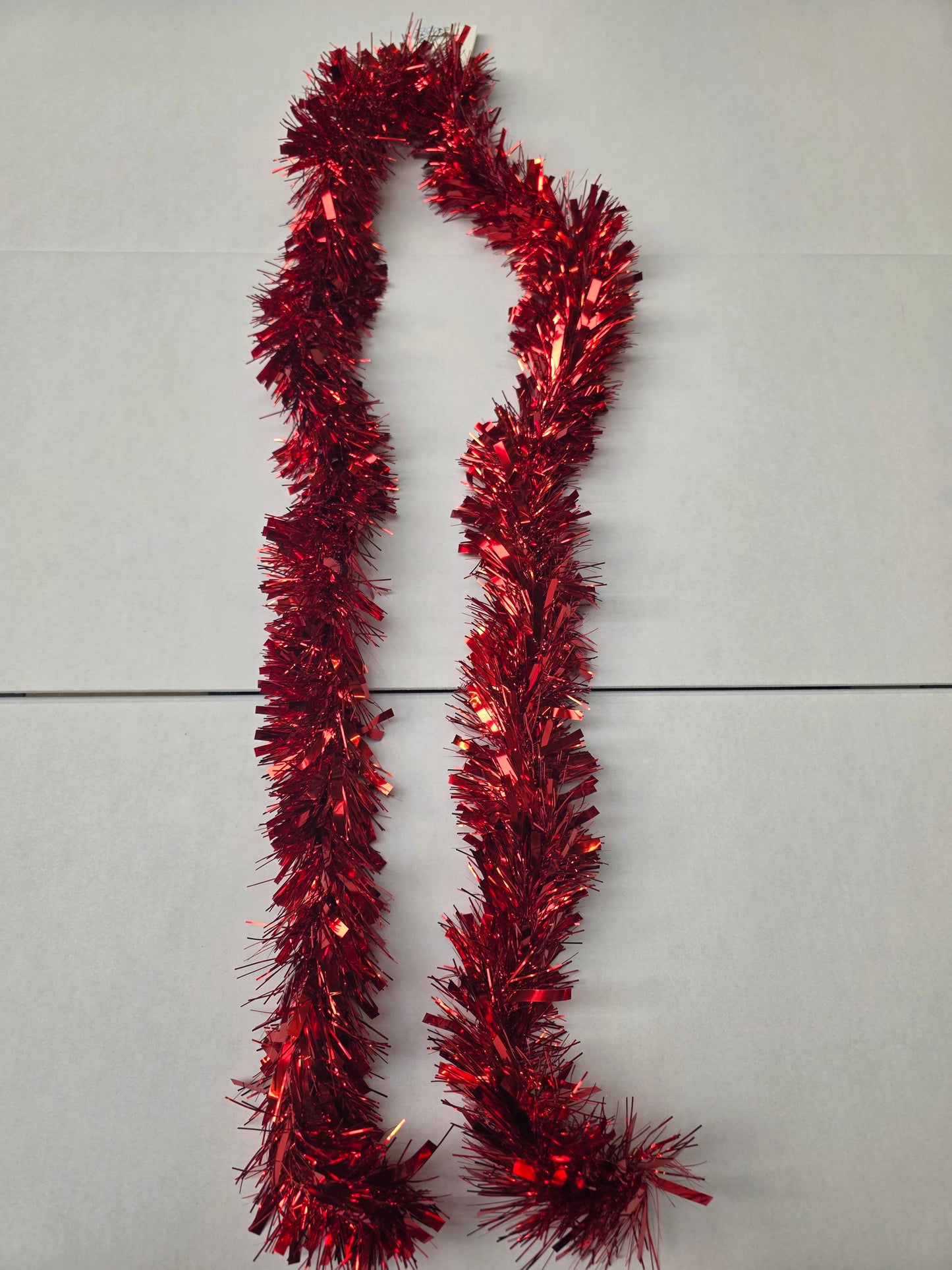 Tinsel 6 Ply Red  (PACK OF 3)