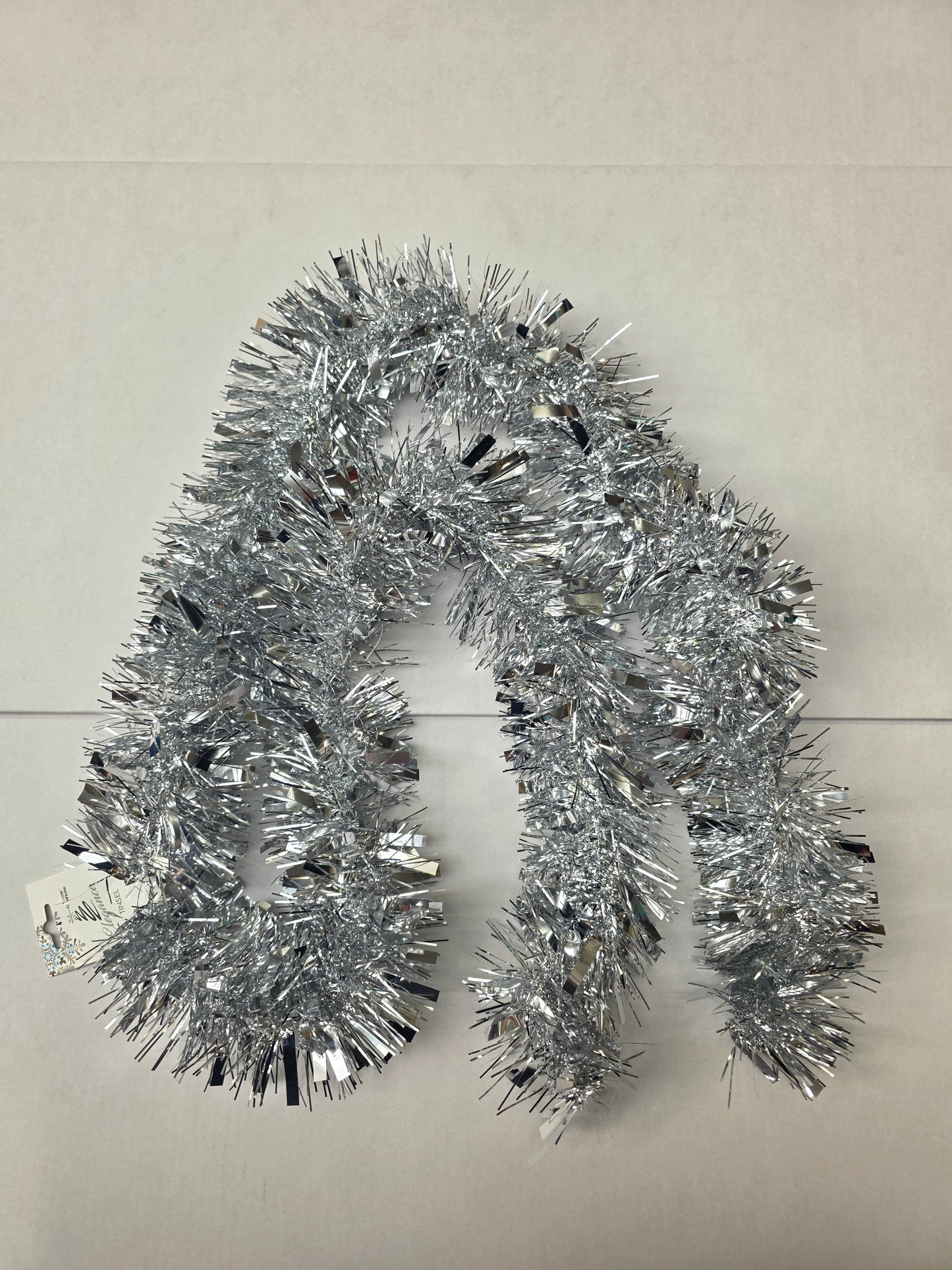 Tinsel 6 Ply Silver  (PACK OF 3)