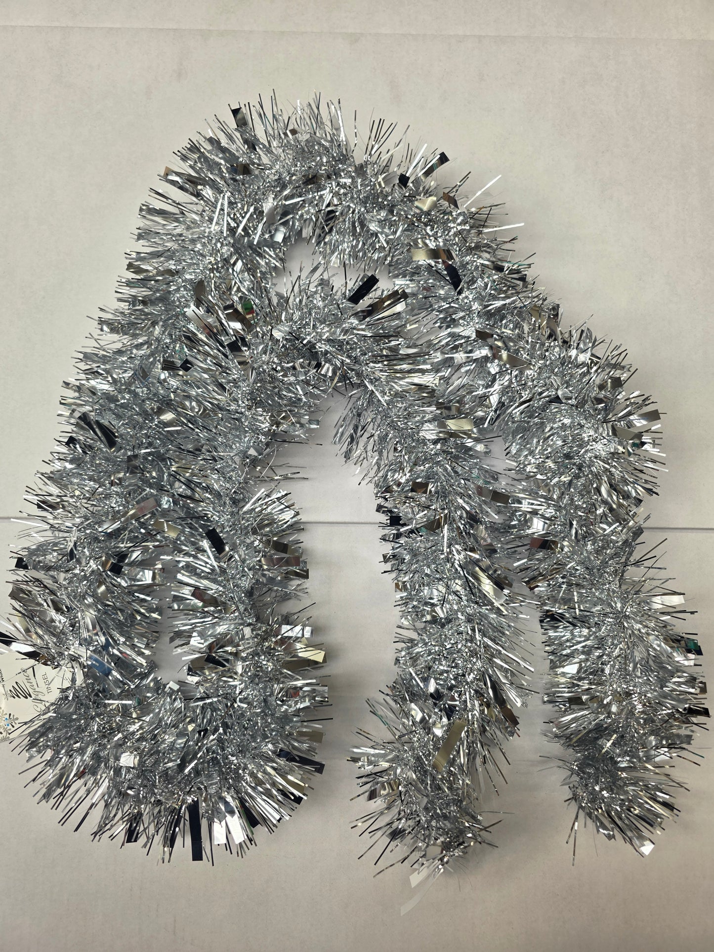 Tinsel 6 Ply Silver  (PACK OF 3)