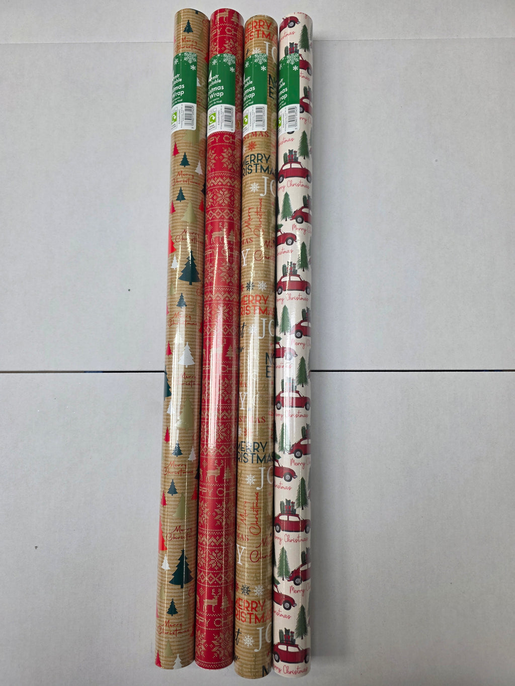Christmas Gift Wrap 4m (PACK OF 3)
