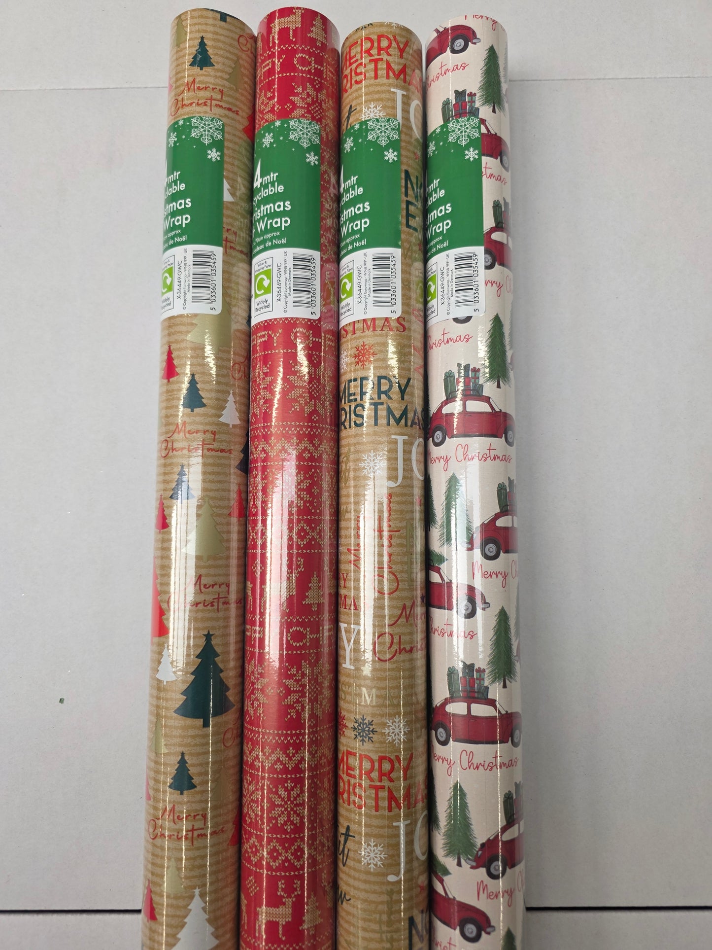 Christmas Gift Wrap 4m (PACK OF 3)