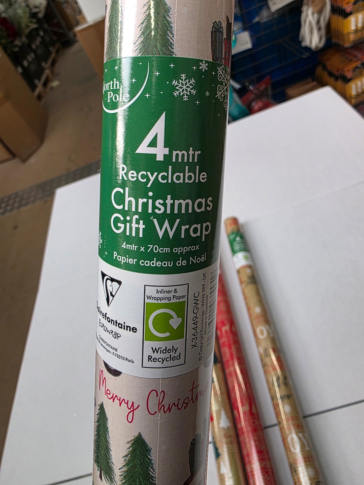 Christmas Gift Wrap 4m (PACK OF 3)
