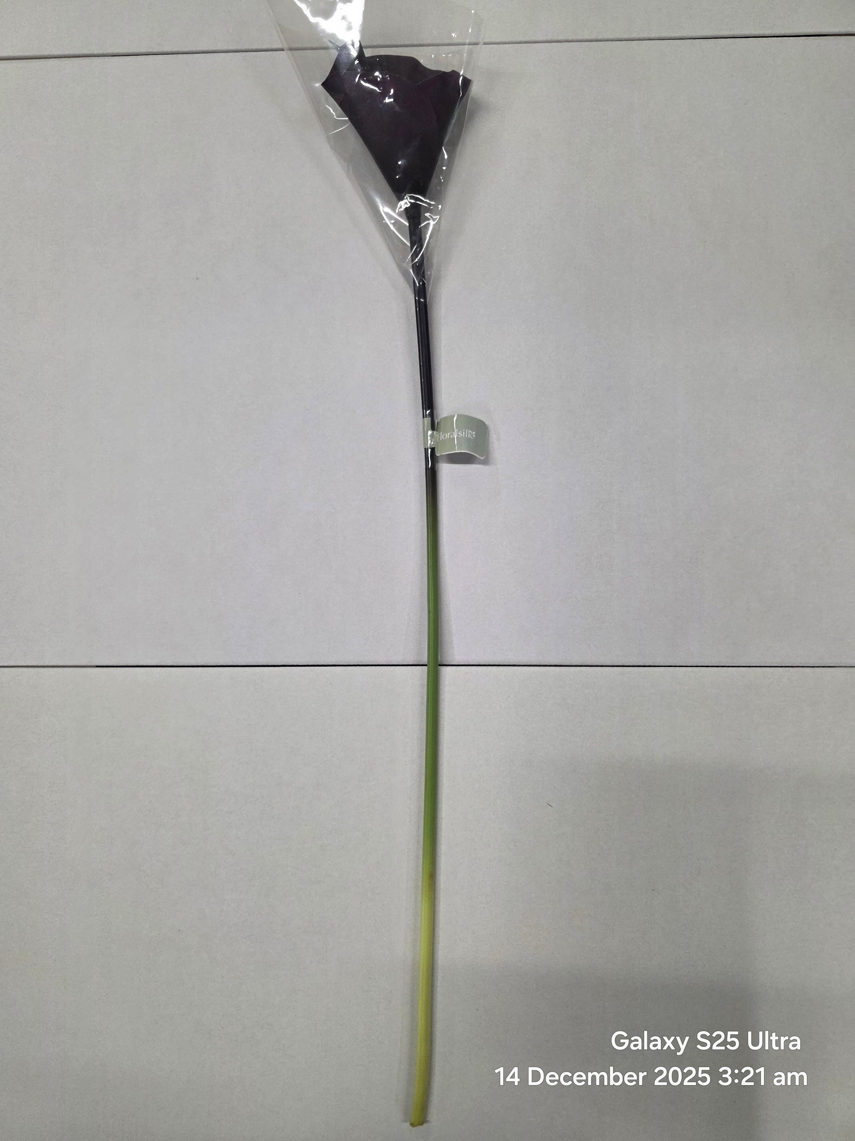 Artificial Calla Lily Aubergine 63cm (PACK OF 2)
