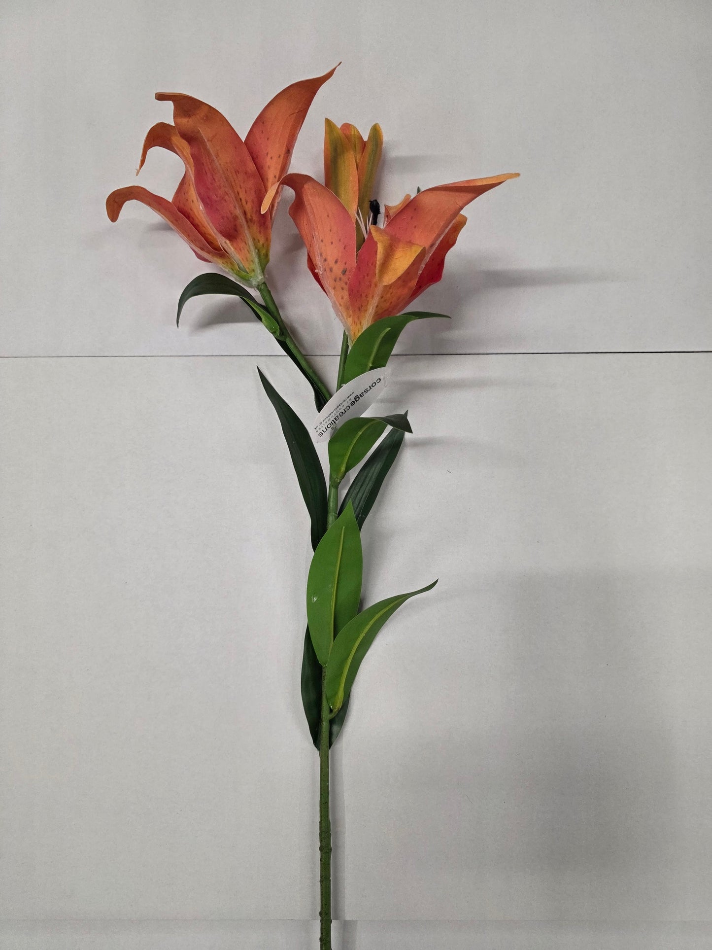 Artificial Tiger Lily Orange