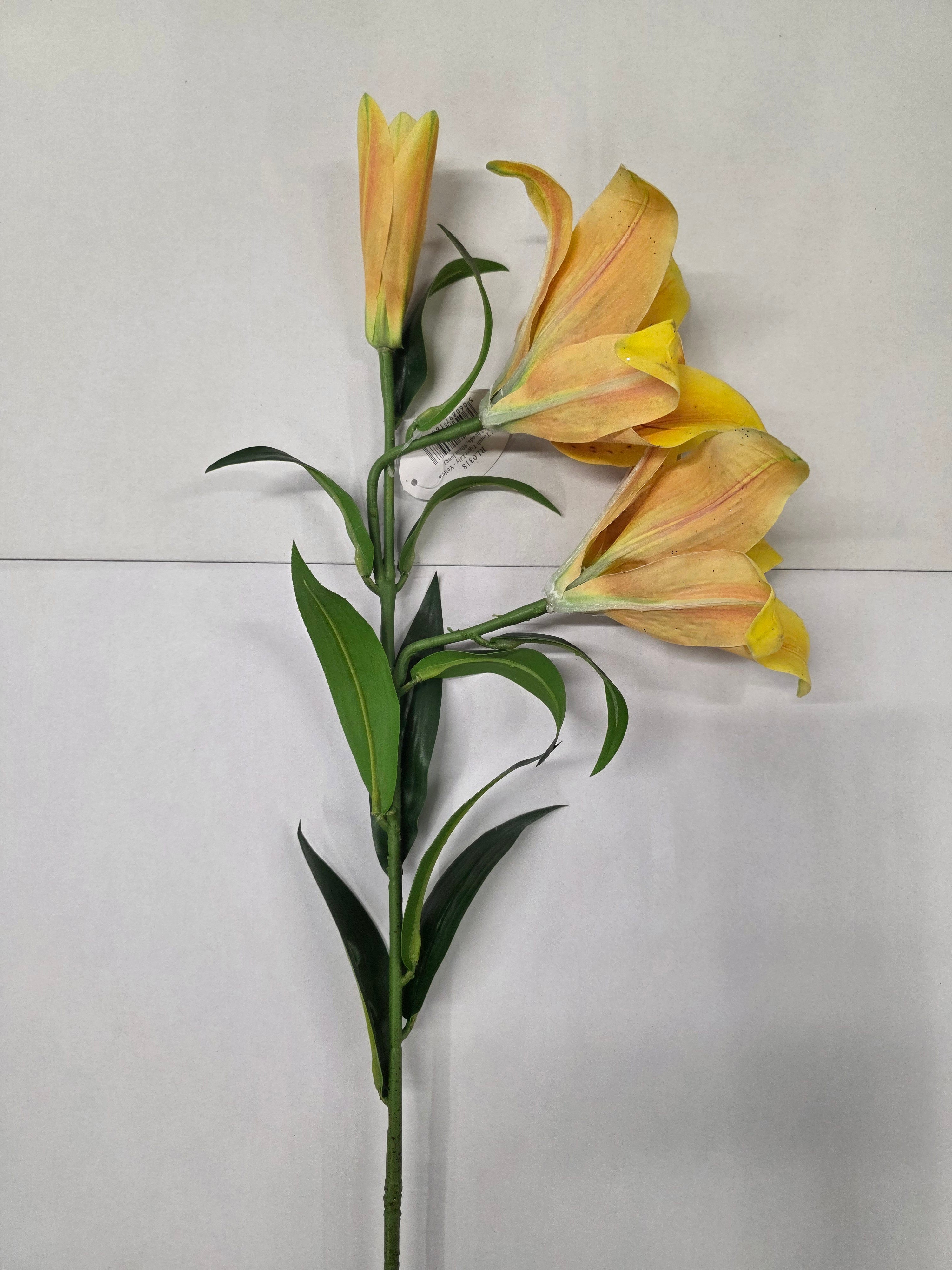 Artificial Tiger Lily Yellow