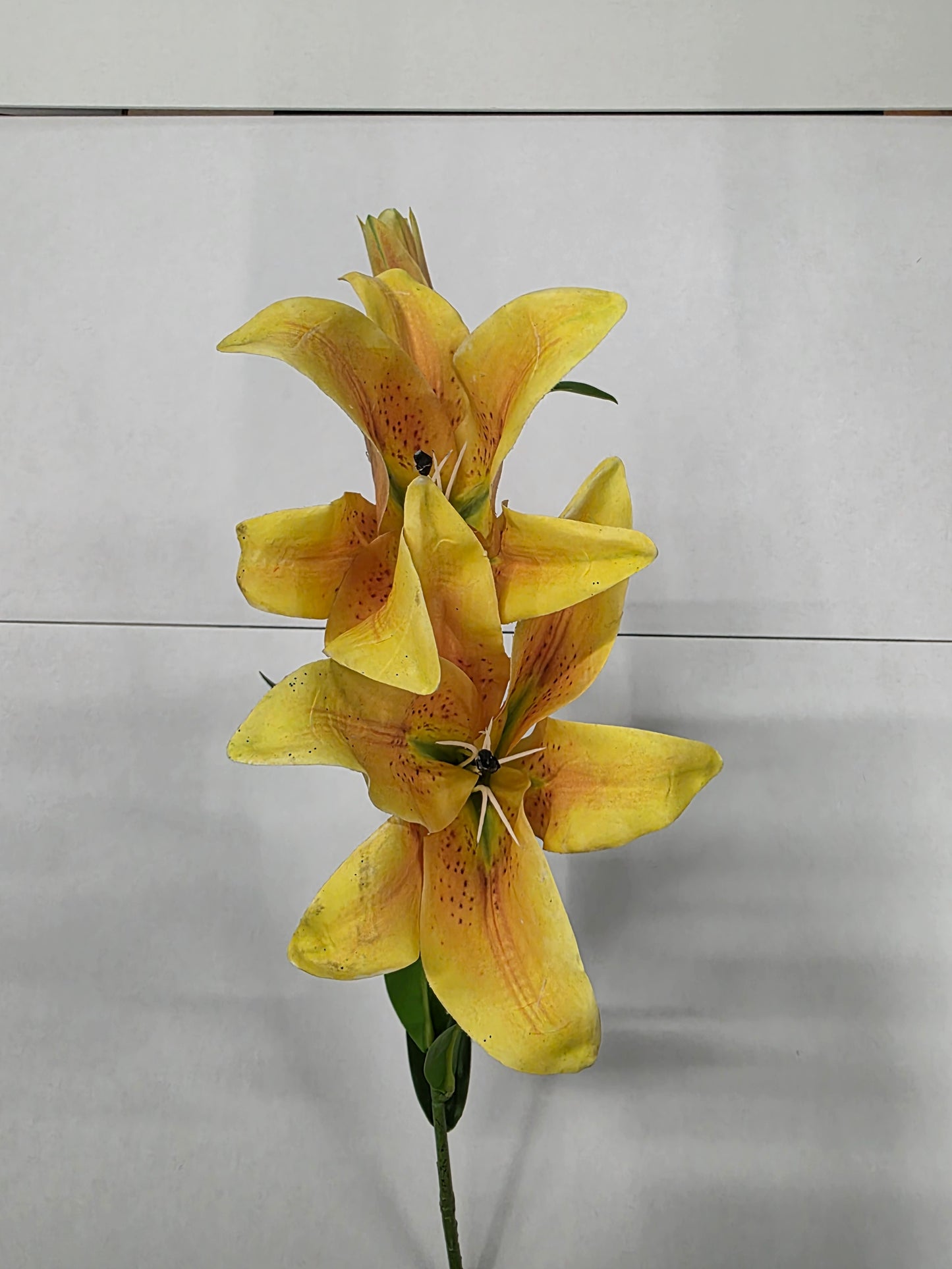 Artificial Tiger Lily Yellow