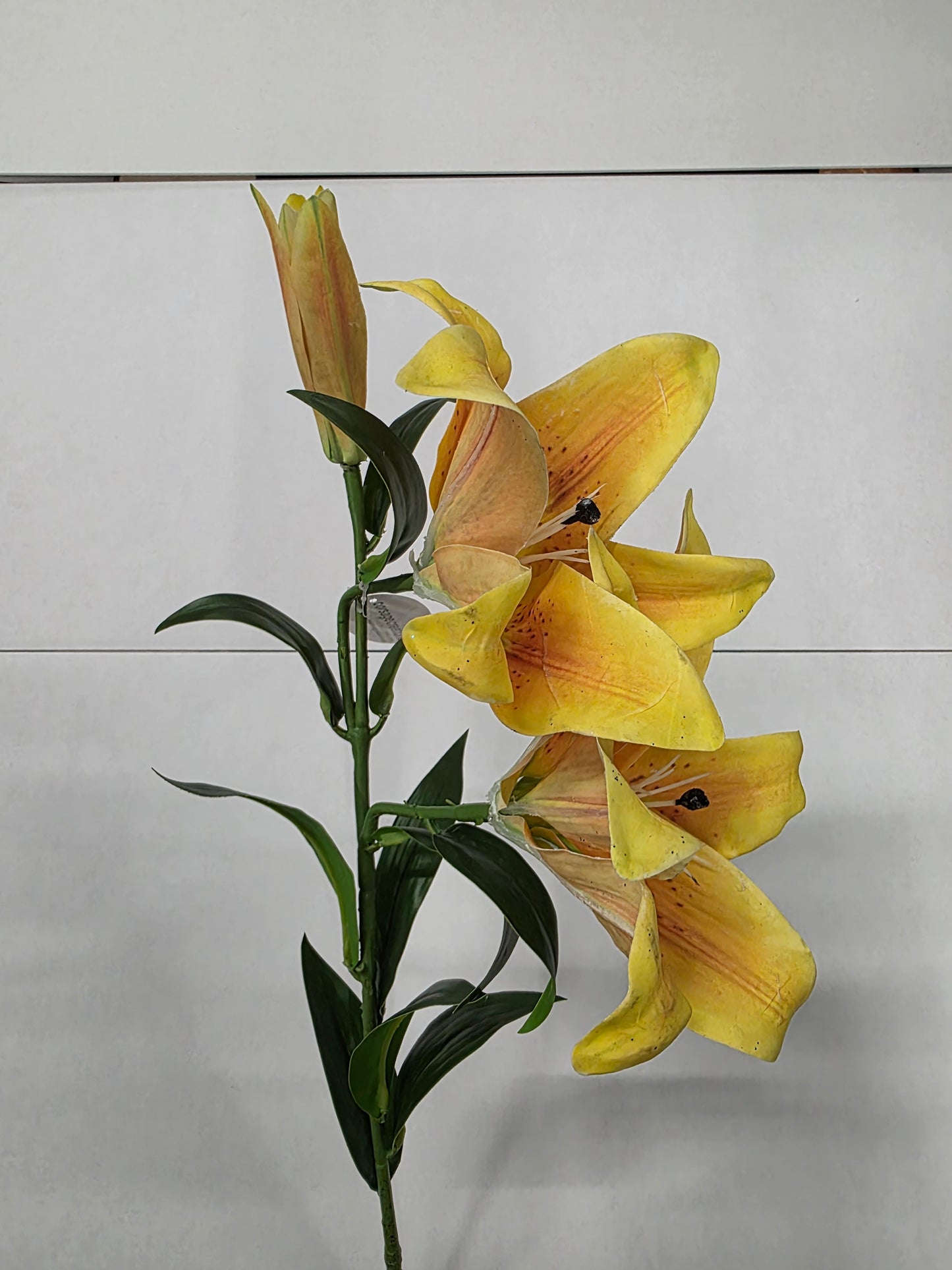 Artificial Tiger Lily Yellow
