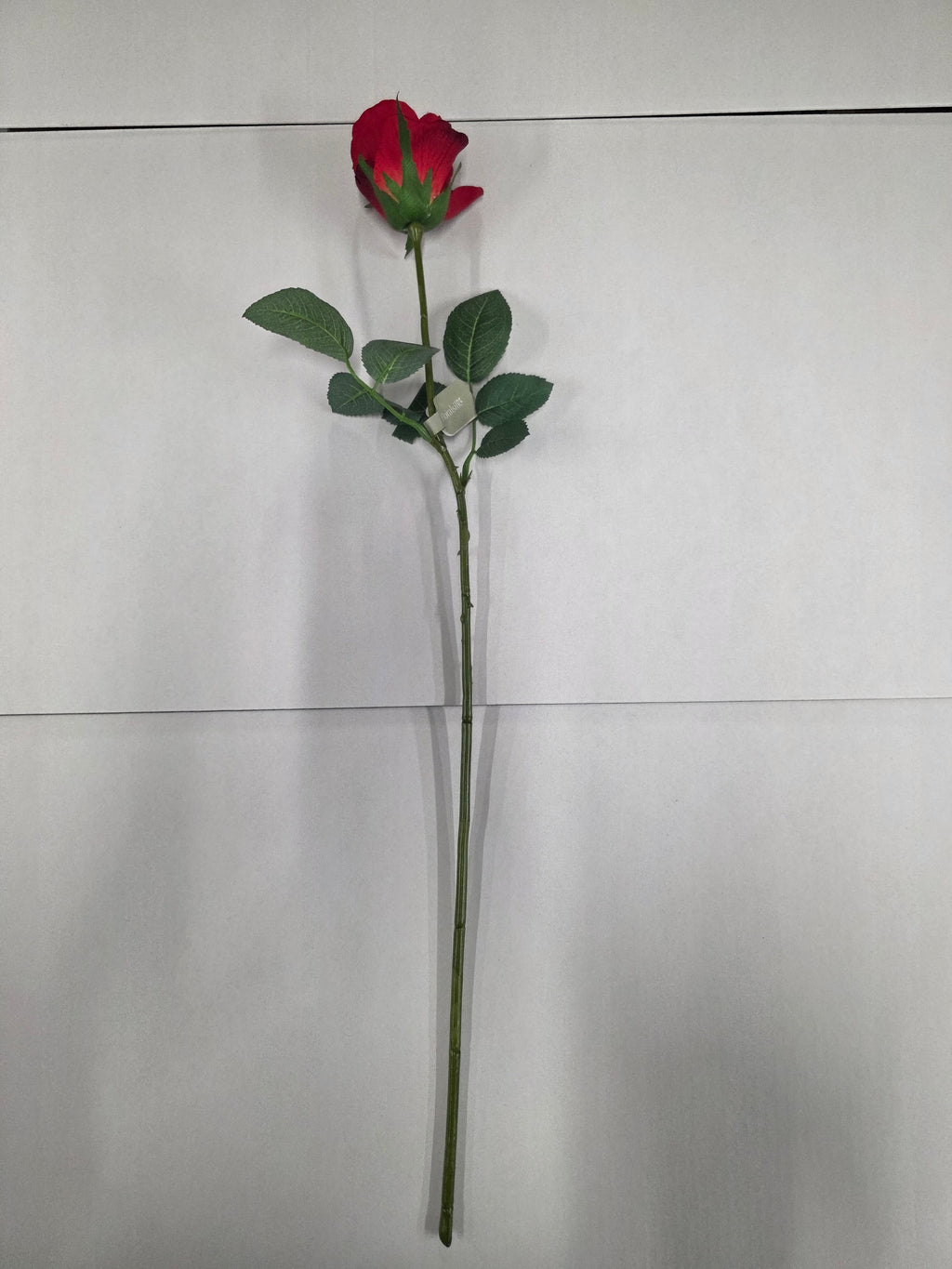 Artificial Amelia Rose Bud Red (PACK OF 2)