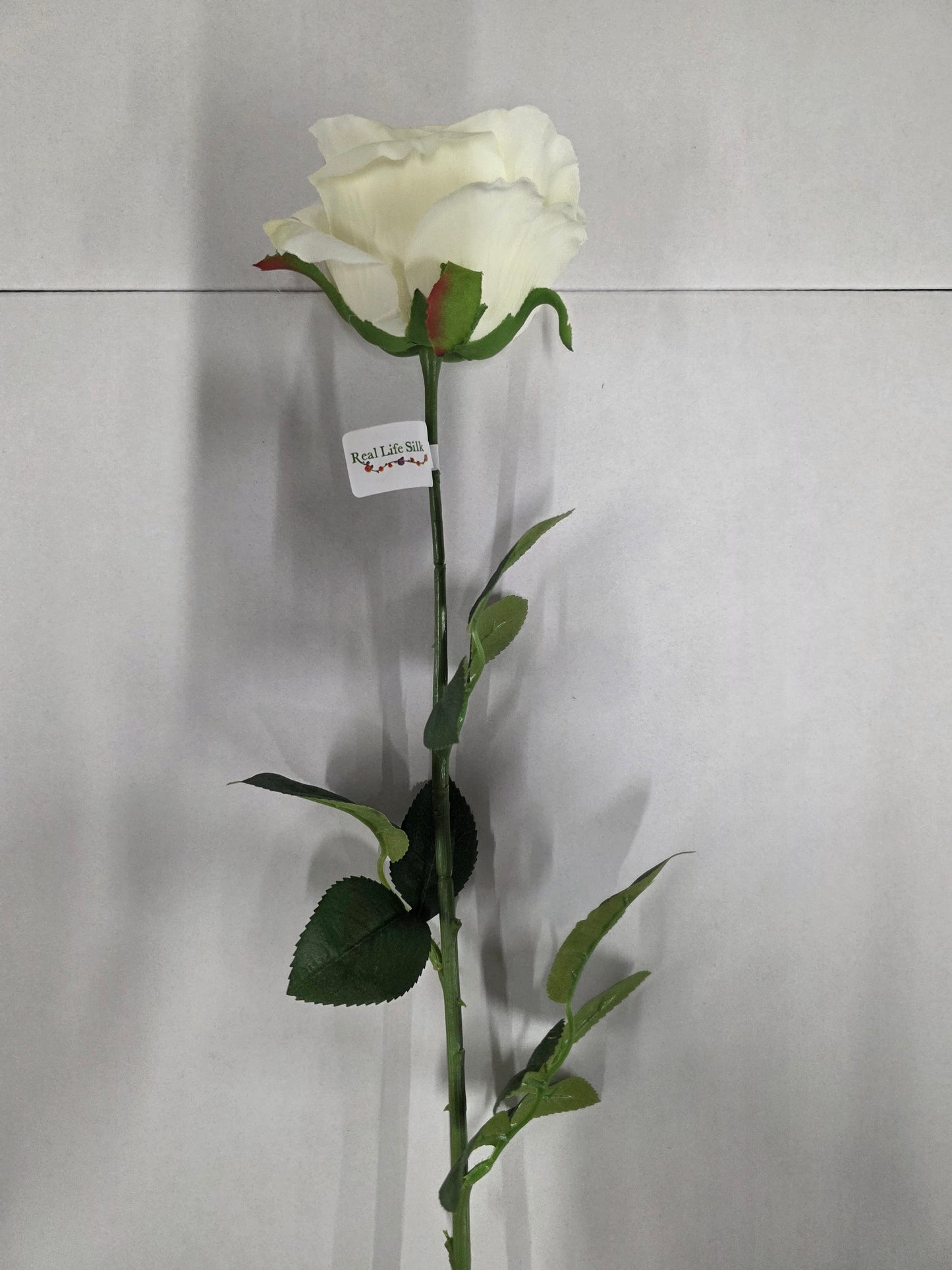 Artificial Camelot Open Rose Small Bridal Ivory (PACK OF 2)