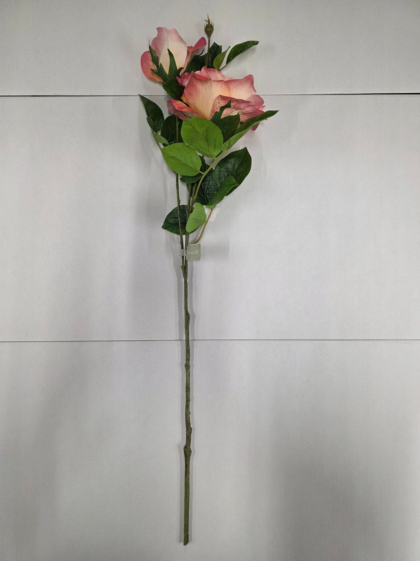 Artificial Charlotte Rose Spray Coral