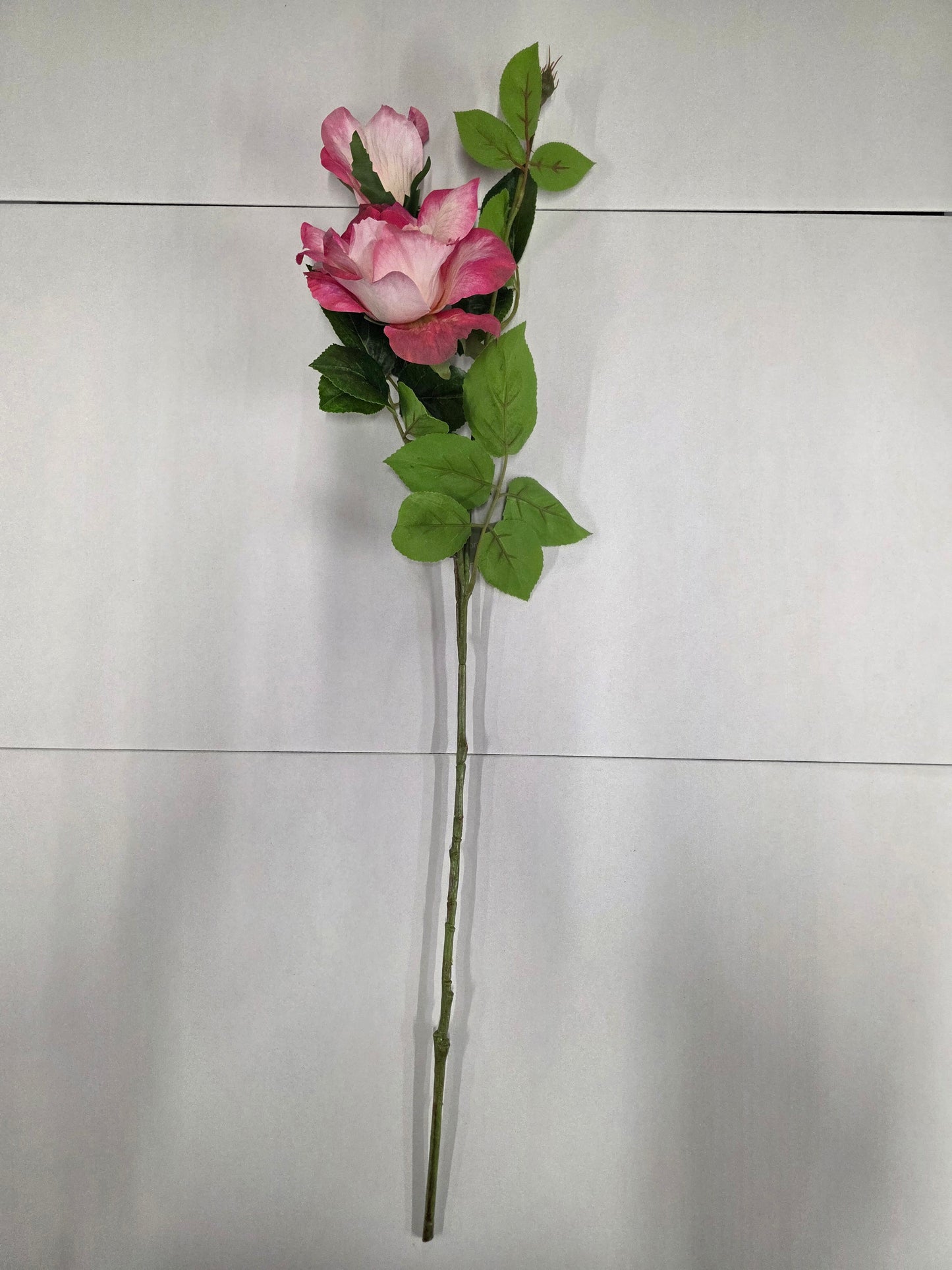 Artificial Charlotte Rose Spray Fuchsia