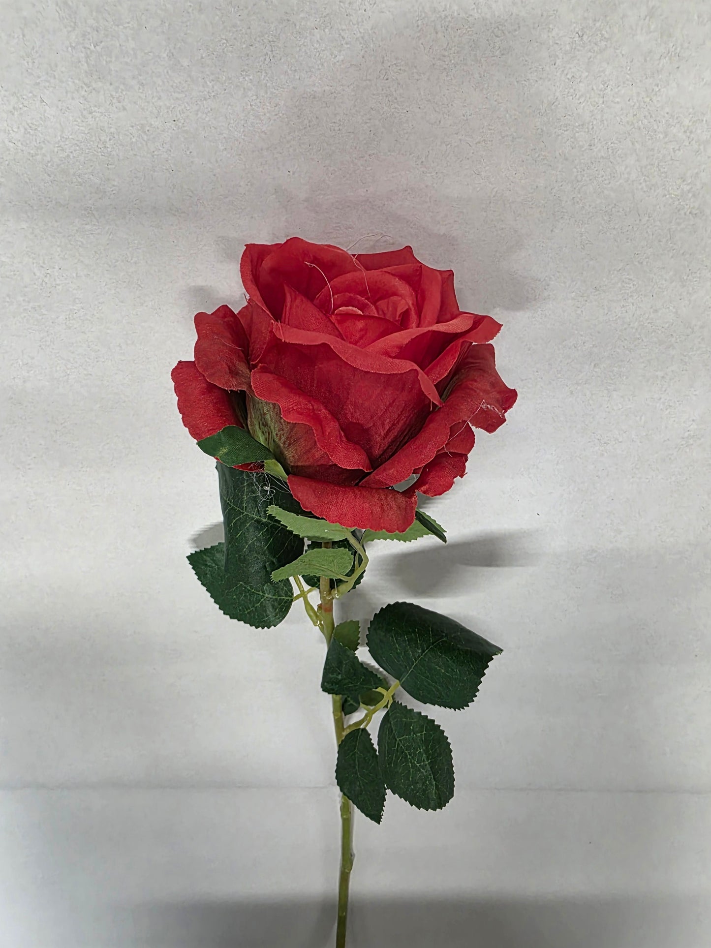 Artificial Essential Garden Rose Red (PACK OF 3)