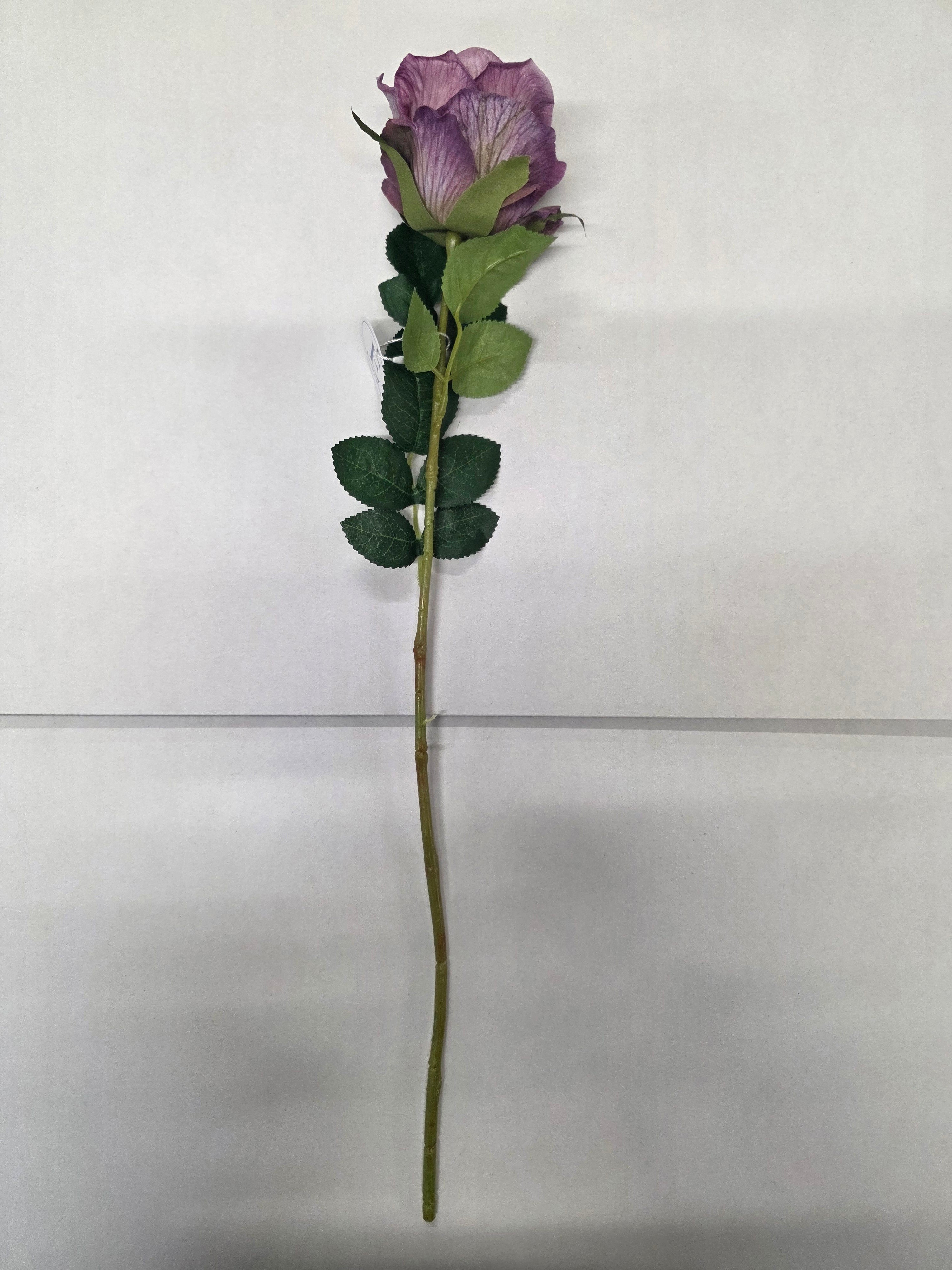 Artificial Essential Garden Rose Vintage Lilac (pack of 3)