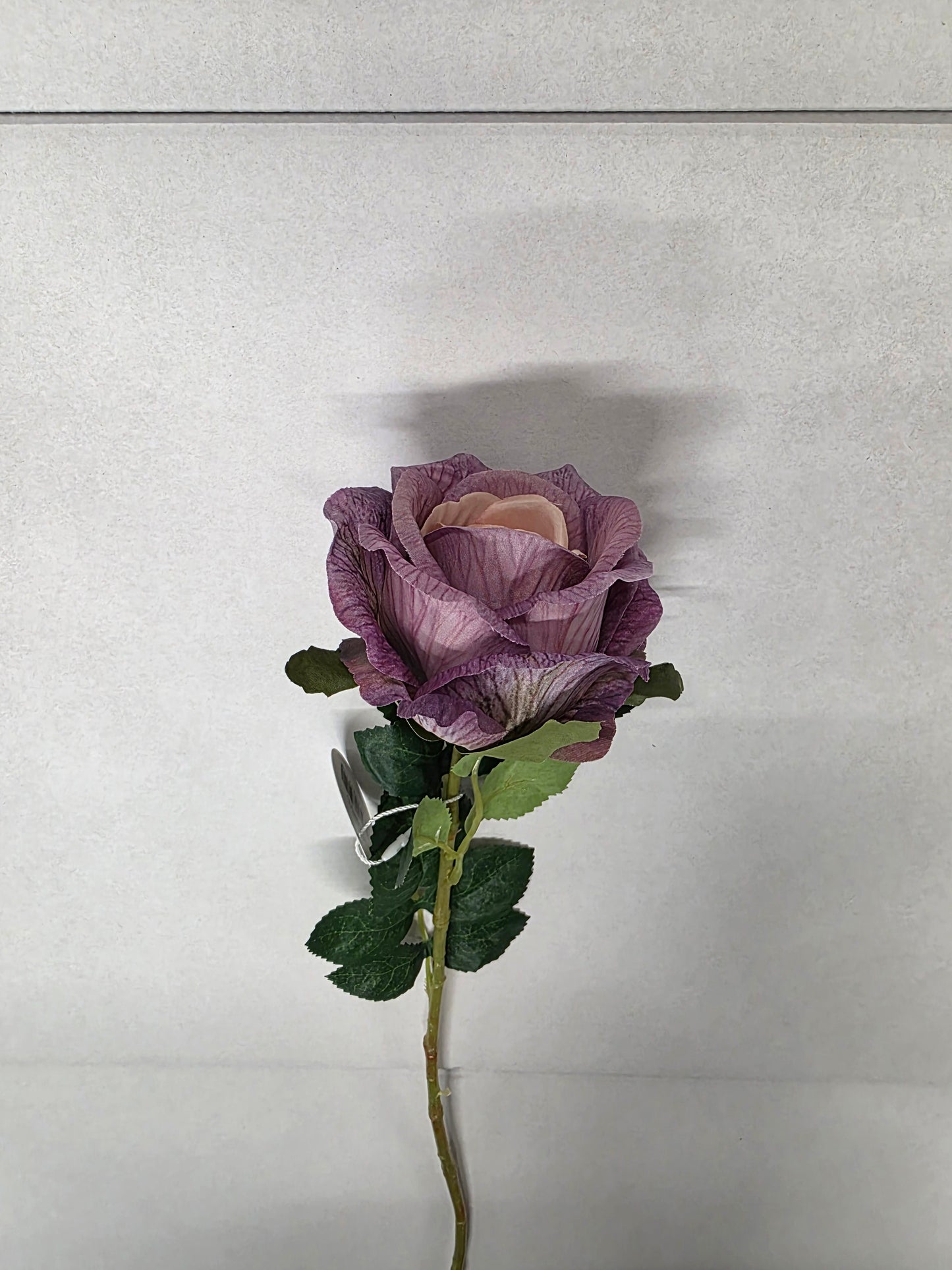 Artificial Essential Garden Rose Vintage Lilac (pack of 3)